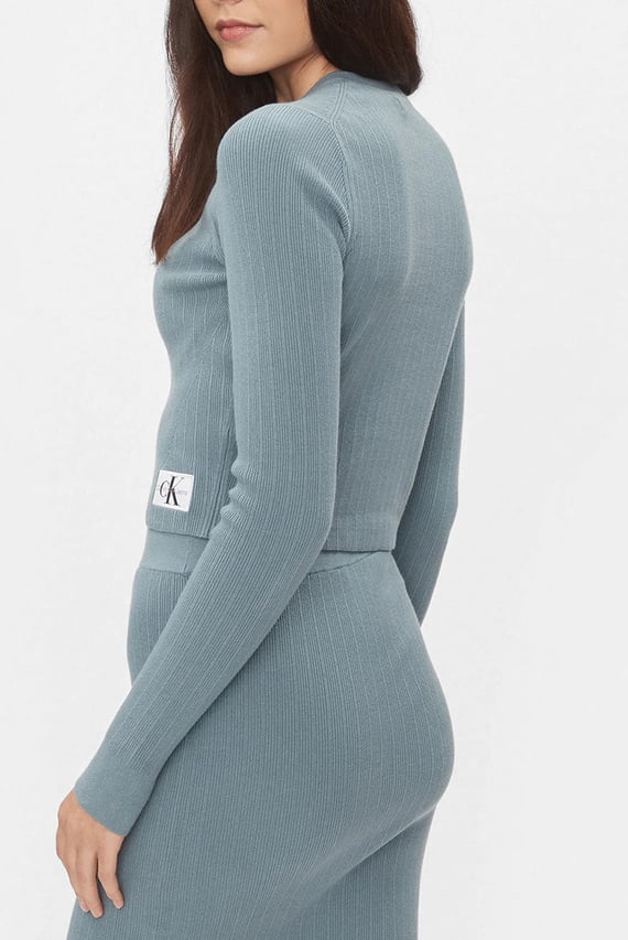 Кардиган VARIEGATED RIB SWEATER CARDIGAN