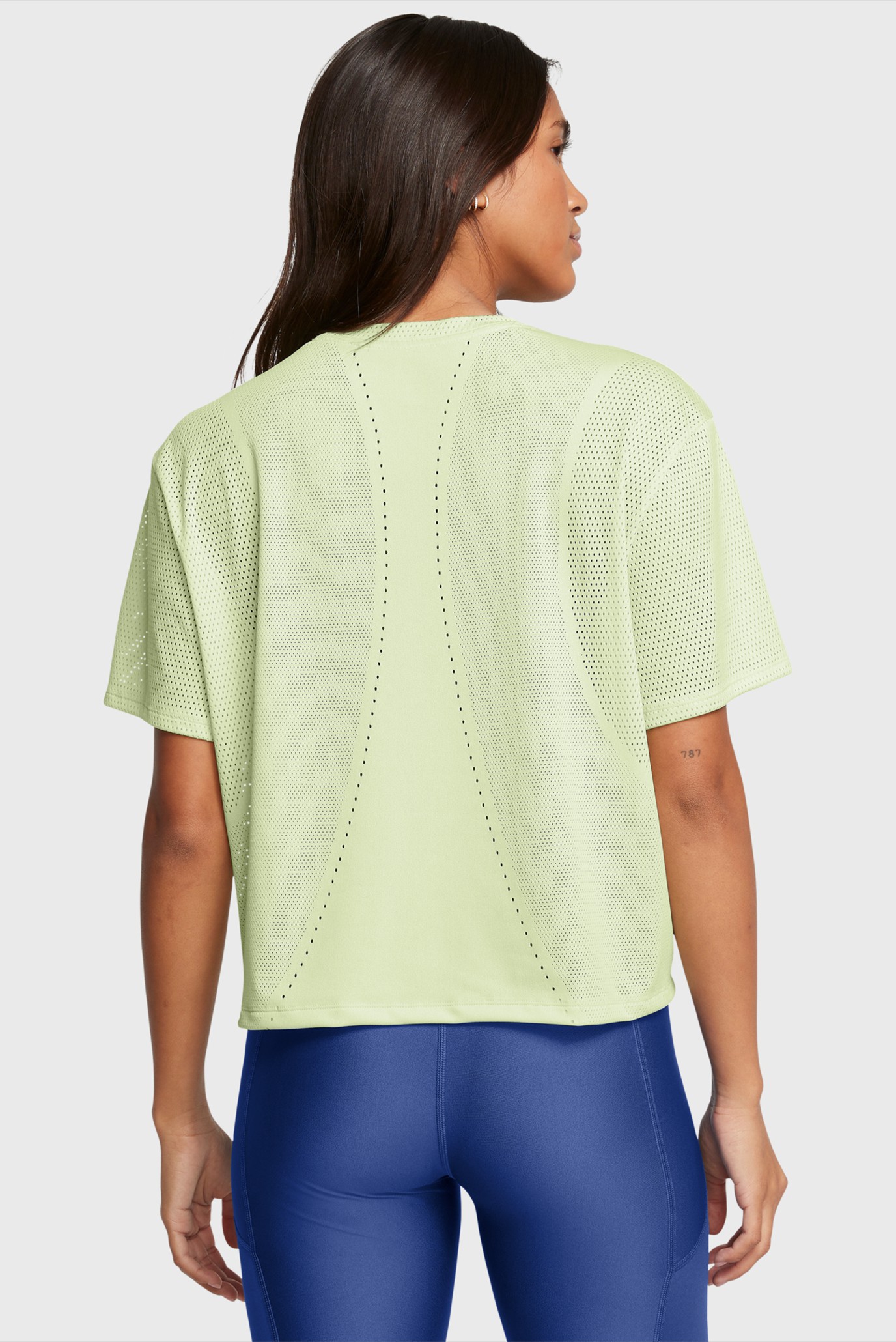 Женская салатовая футболка Vanish Engineered SS 2
