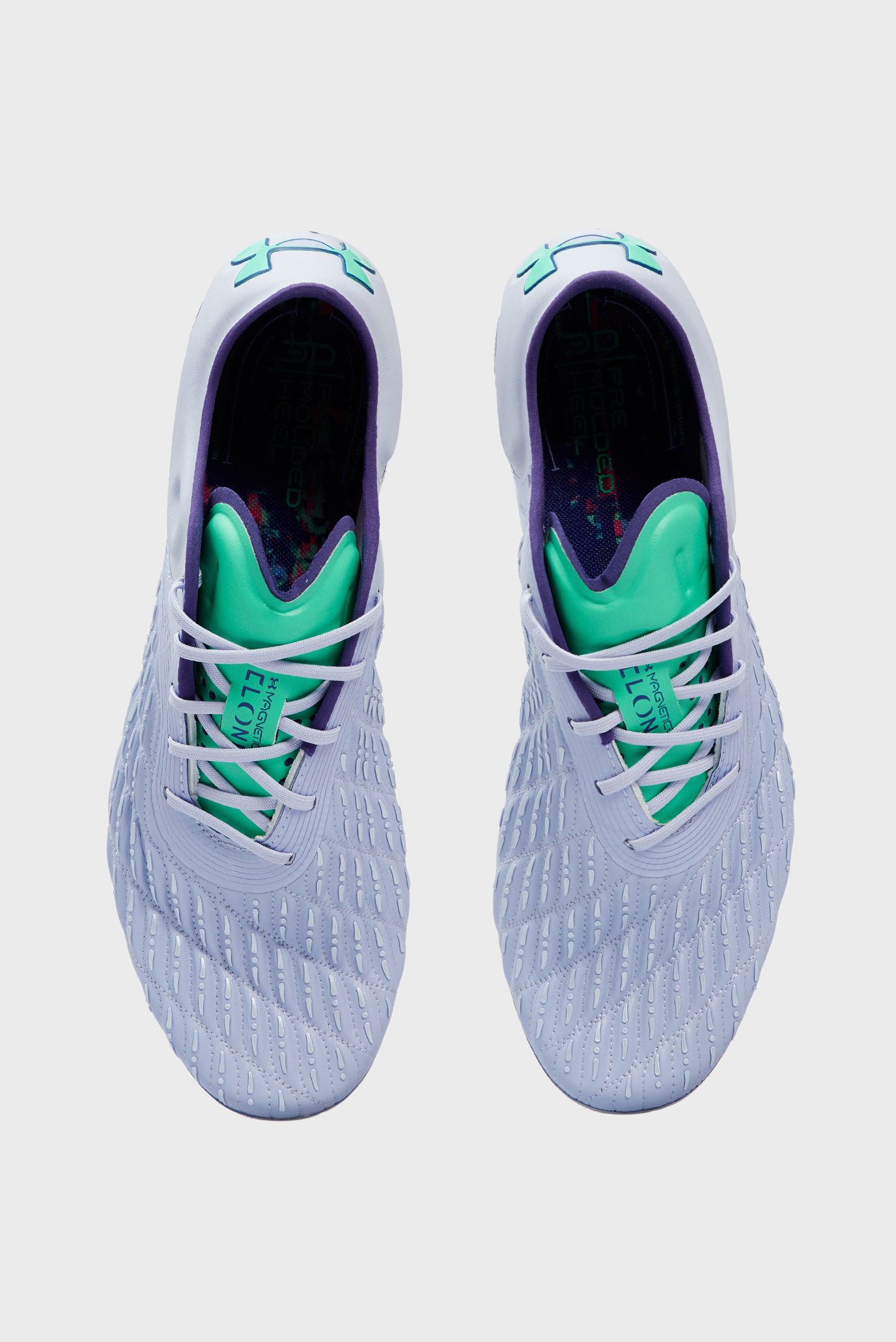 Мужские сиреневые бутсы UA Clone Mag Elite 3.0 FG 4