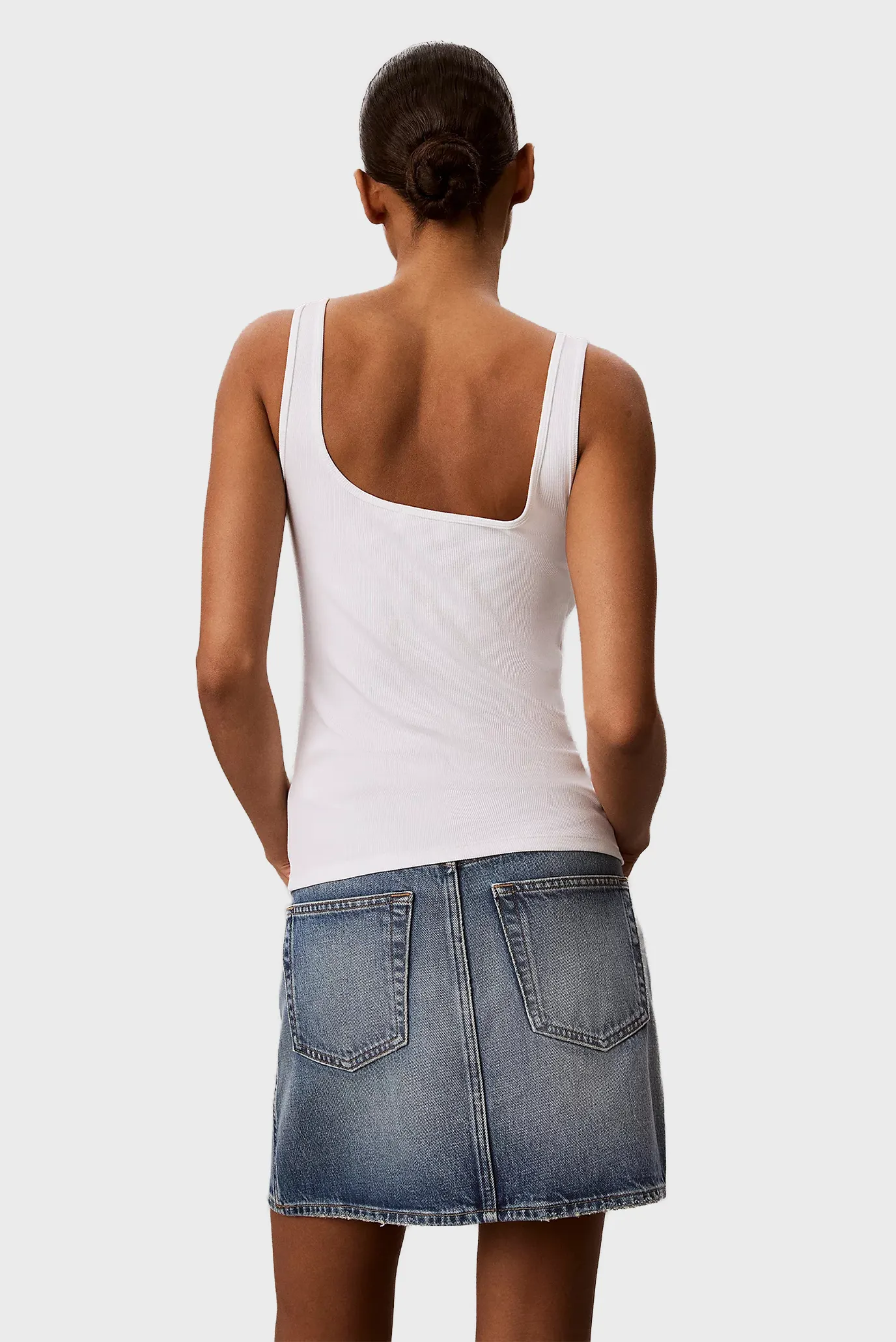 Майка MONOLOGO SCOOP NK RIB TANK TOP 3