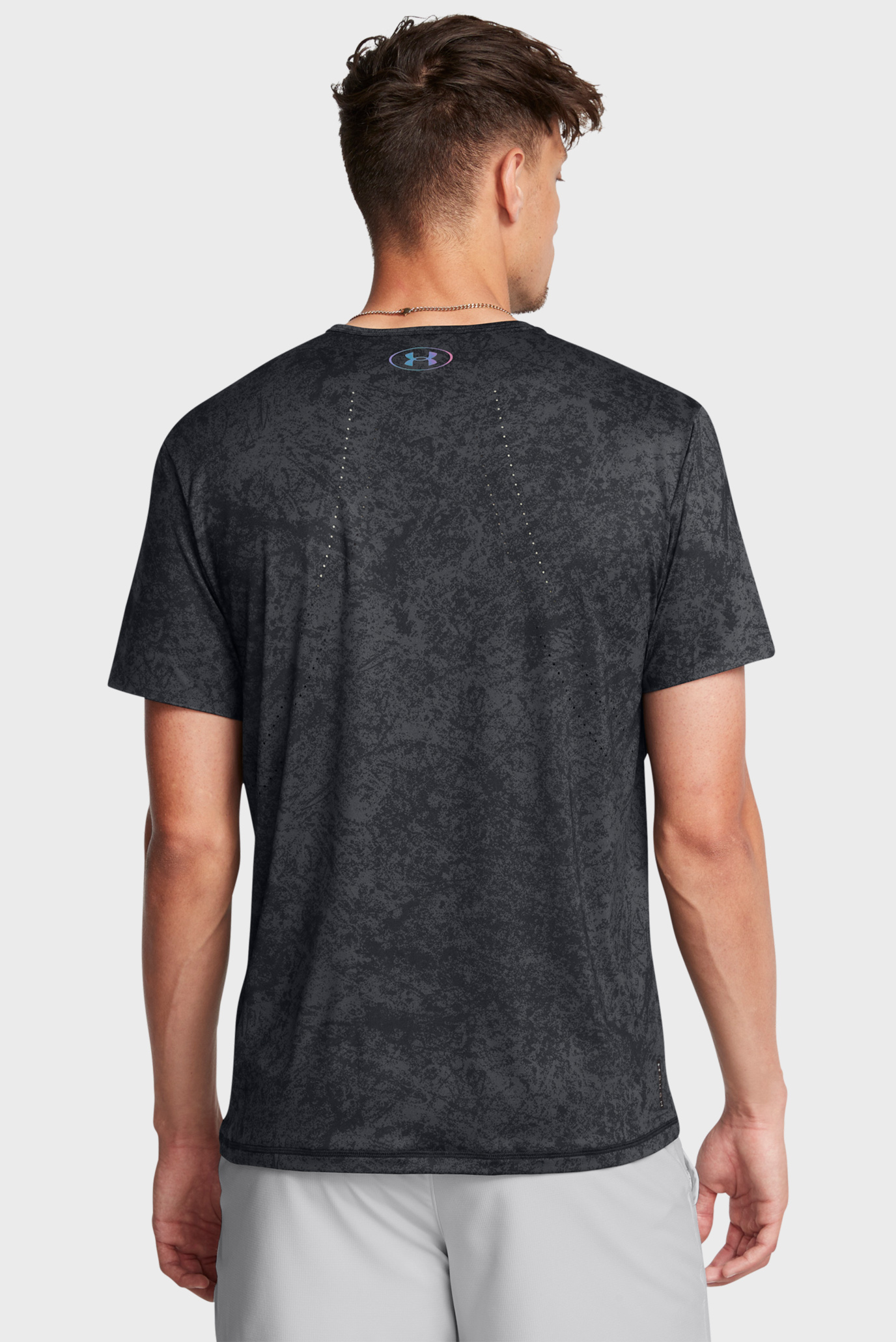 Мужская черная футболка Vanish Elite Vent Prtd 2