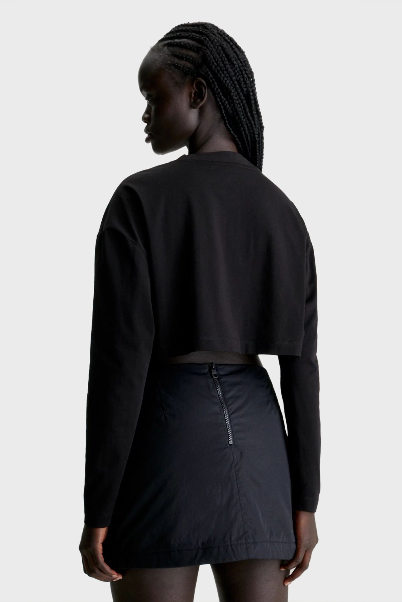 Лонгслив SEQUIN LONG SLEEVE SHORT TOP 3