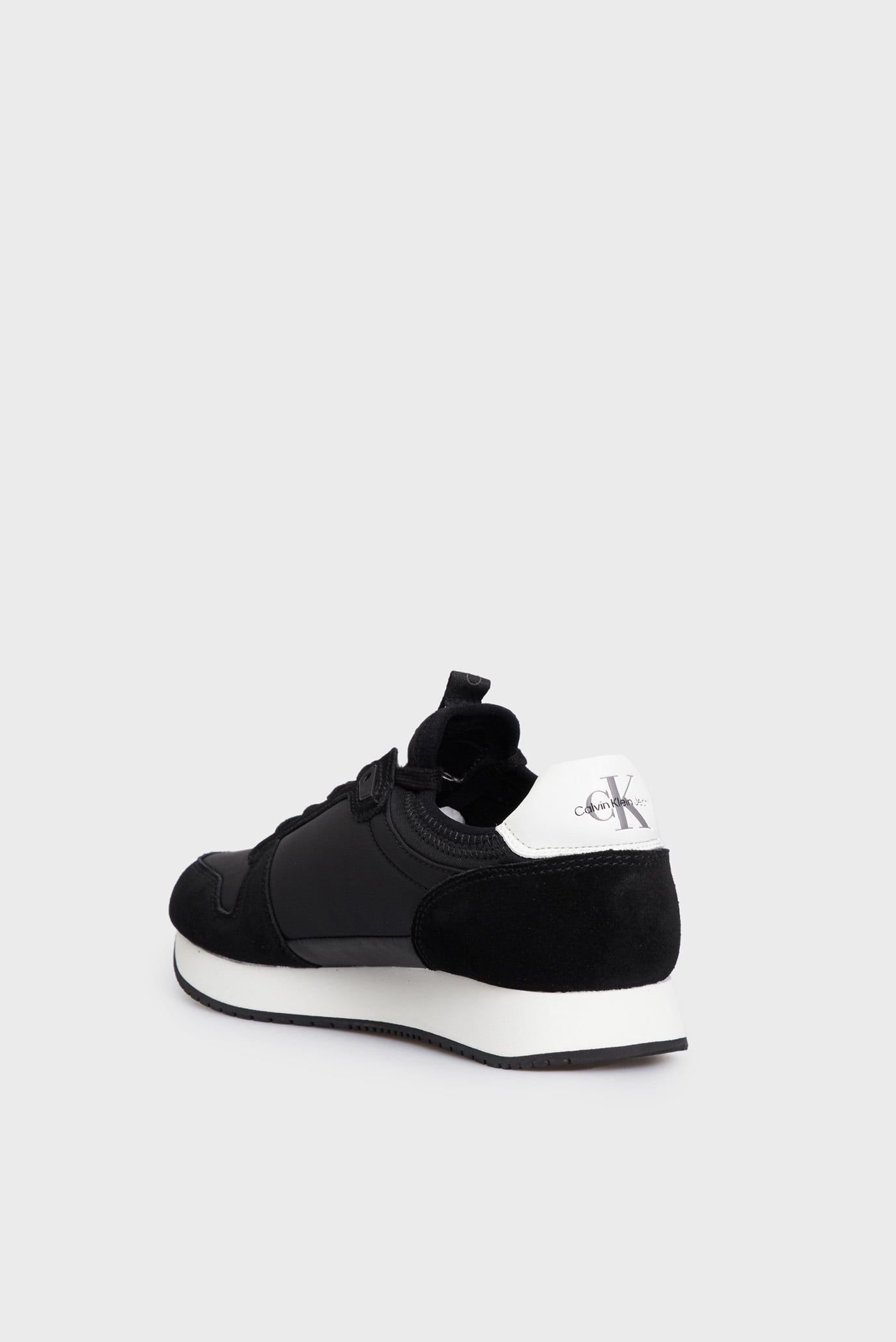 Мужские черные кроссовки RUNNER SOCK LACEUP NY-LTH 5