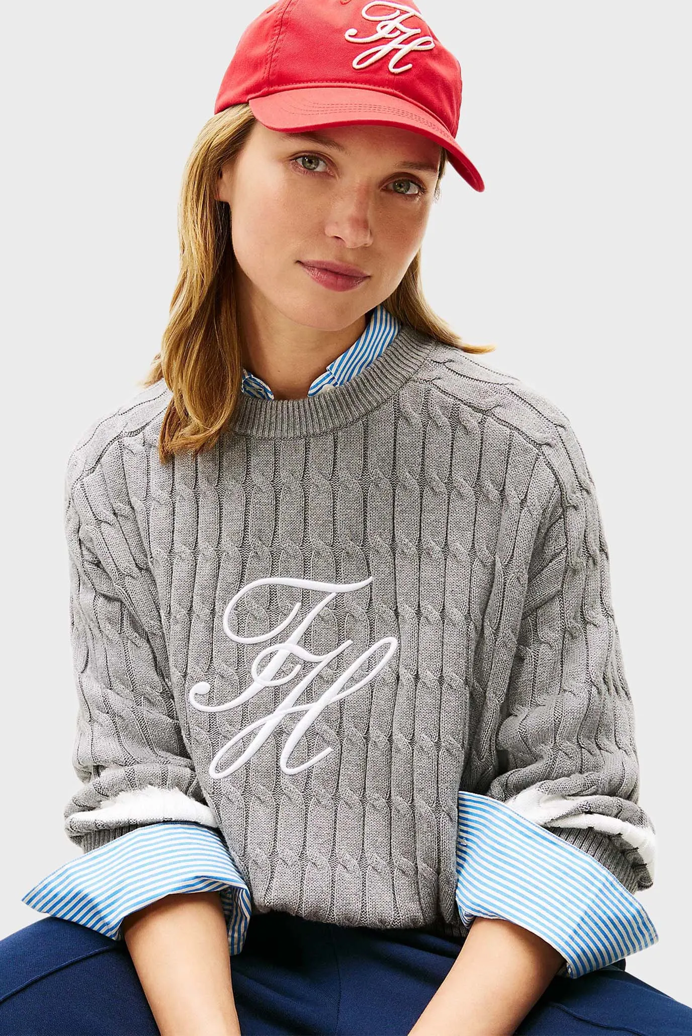 Свитер TEXTURED GRAPHIC C-NK LS SWT 4