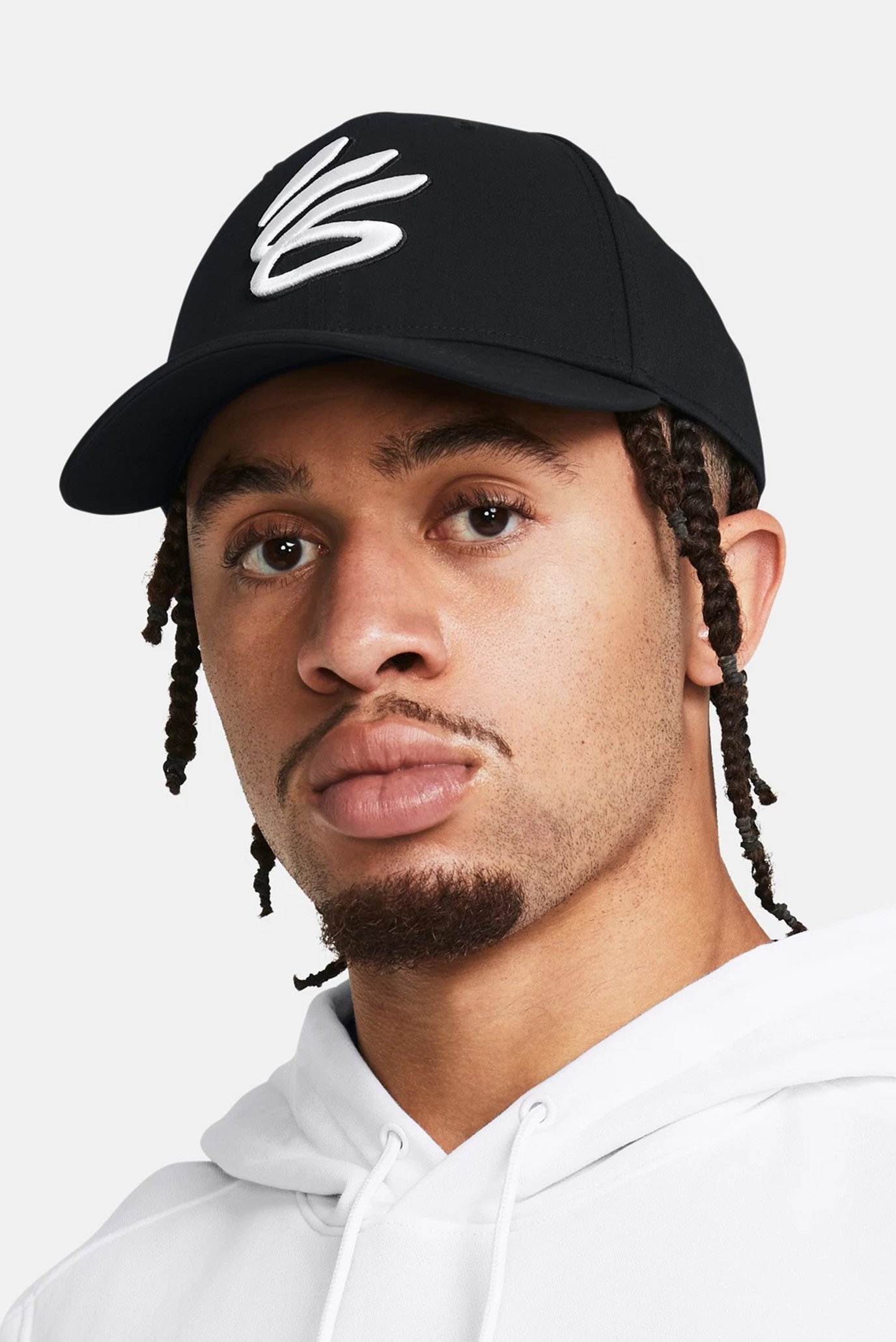 Мужская черная кепка UA Curry Snapback 2