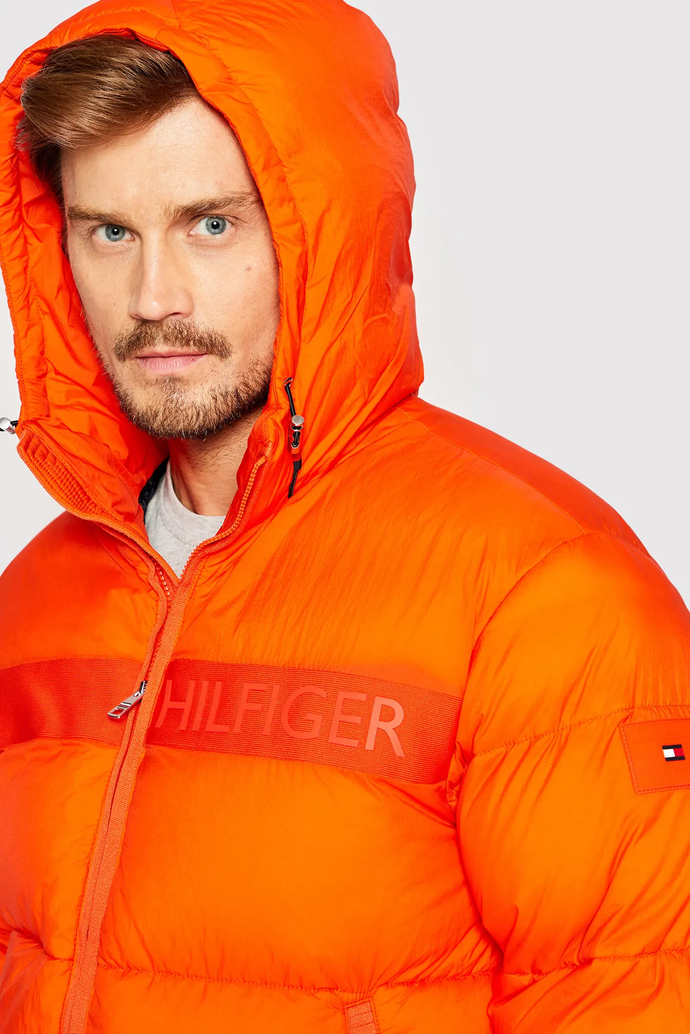 Мужская оранжевая куртка NY HIGH LOFT PUFFER 9