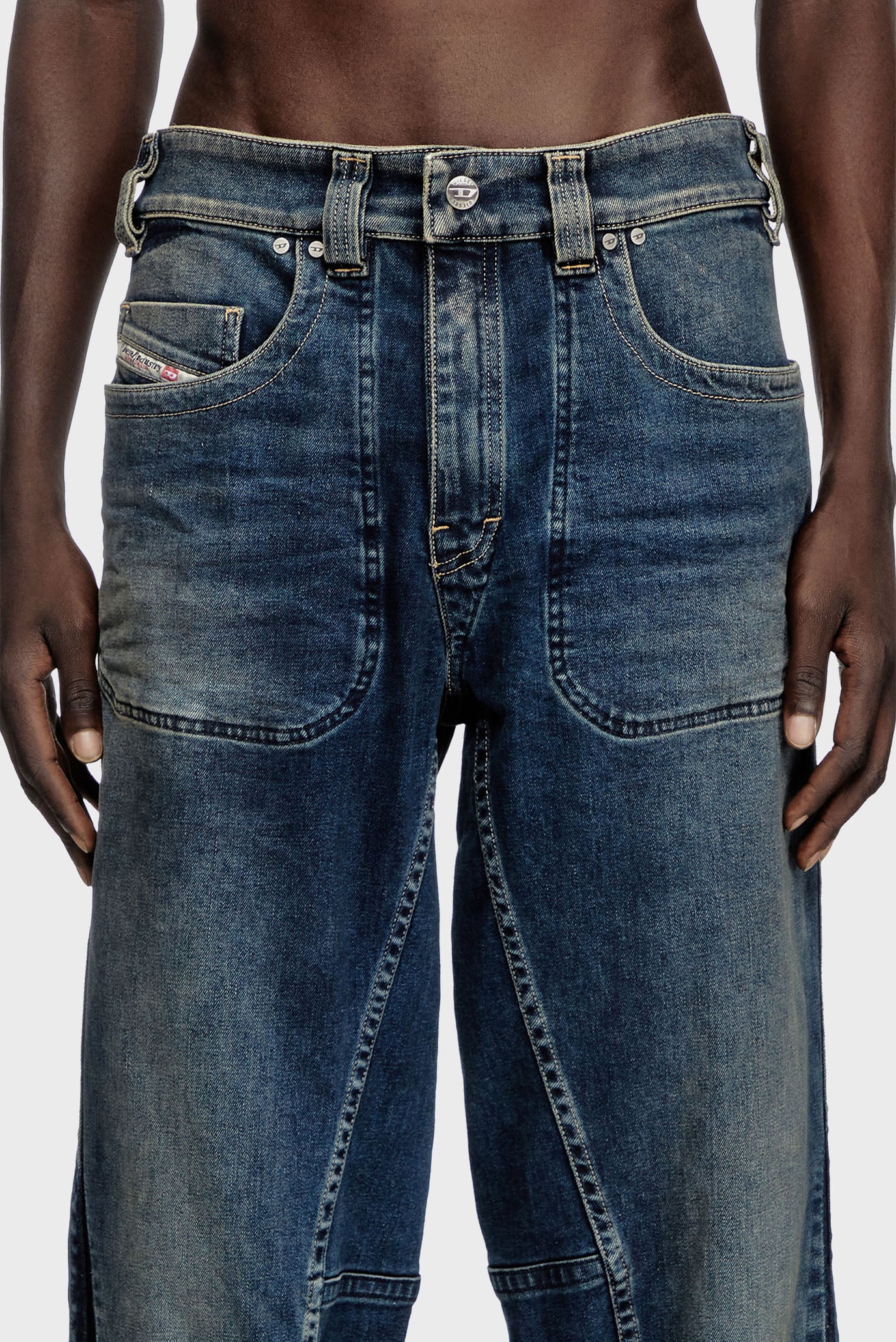 Джинсы D-MACRO-RE L.32 PANTALONI 4