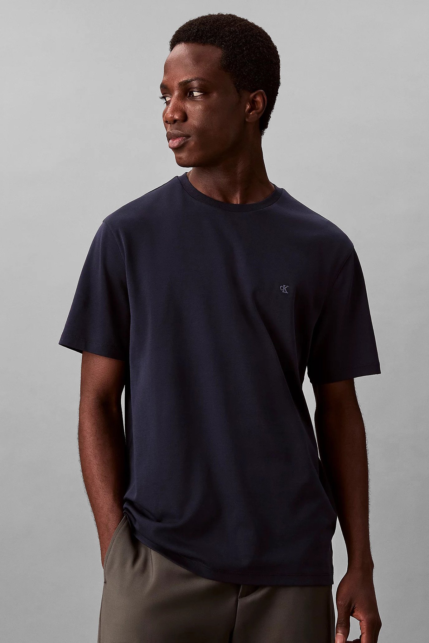 Футболка SS SUPIMA CHEST EMB CREWNECK TEECalvin Klein Футболка SS SUPIMA CHEST EMB CREWNECK TEE 5