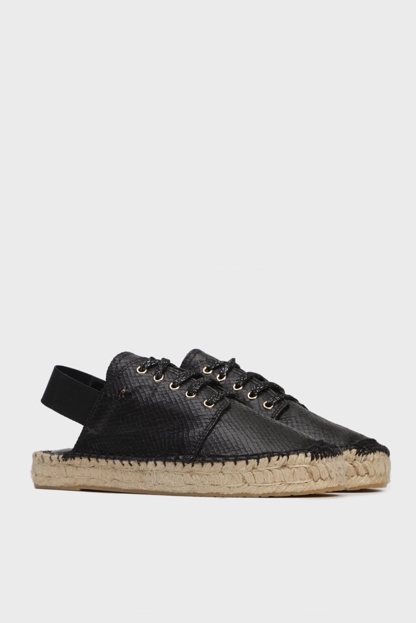 Женские черные эспадрильи DUMMY 7