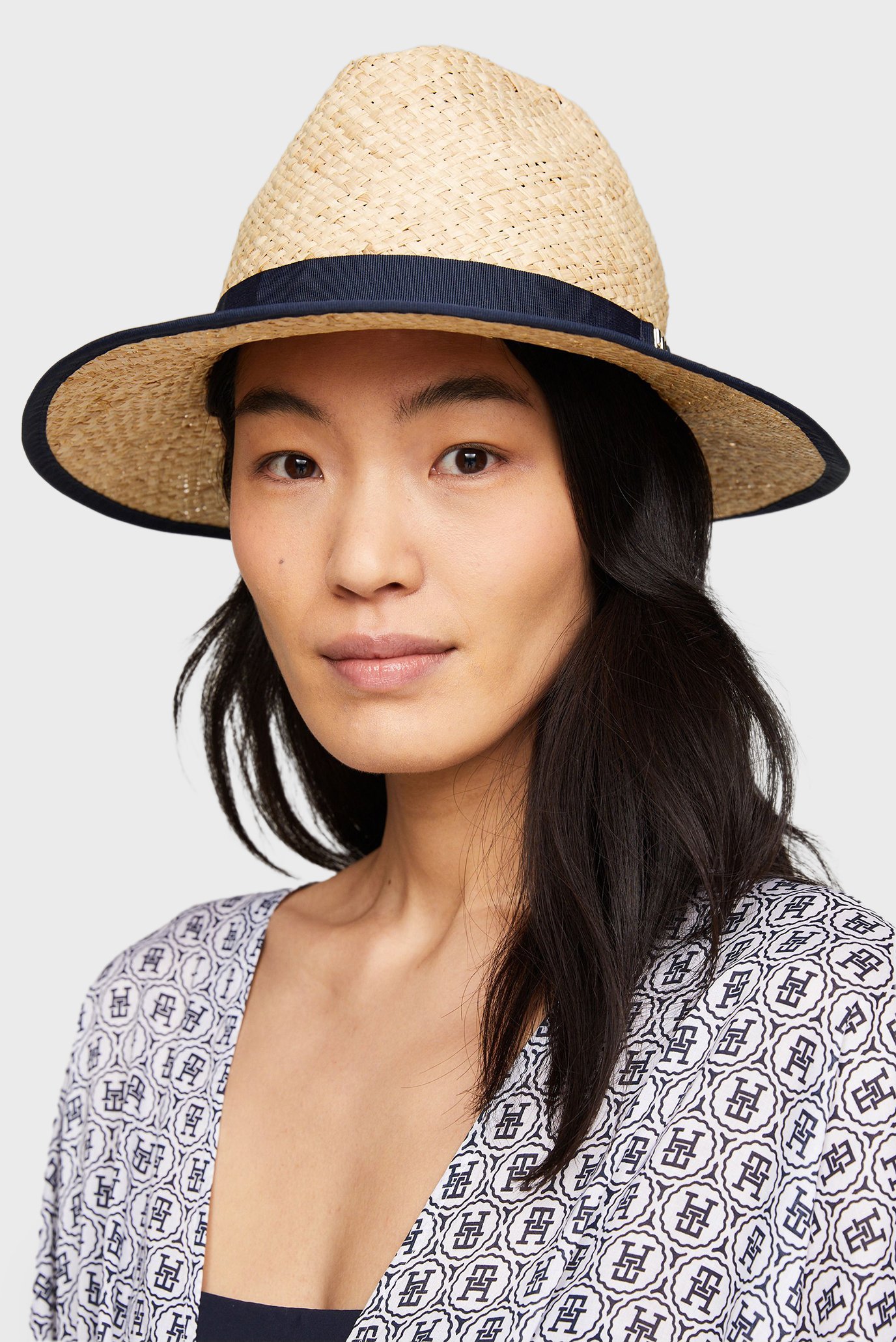 Шляпа/BEACH SUMMER STRAW FEDORA HAT 2