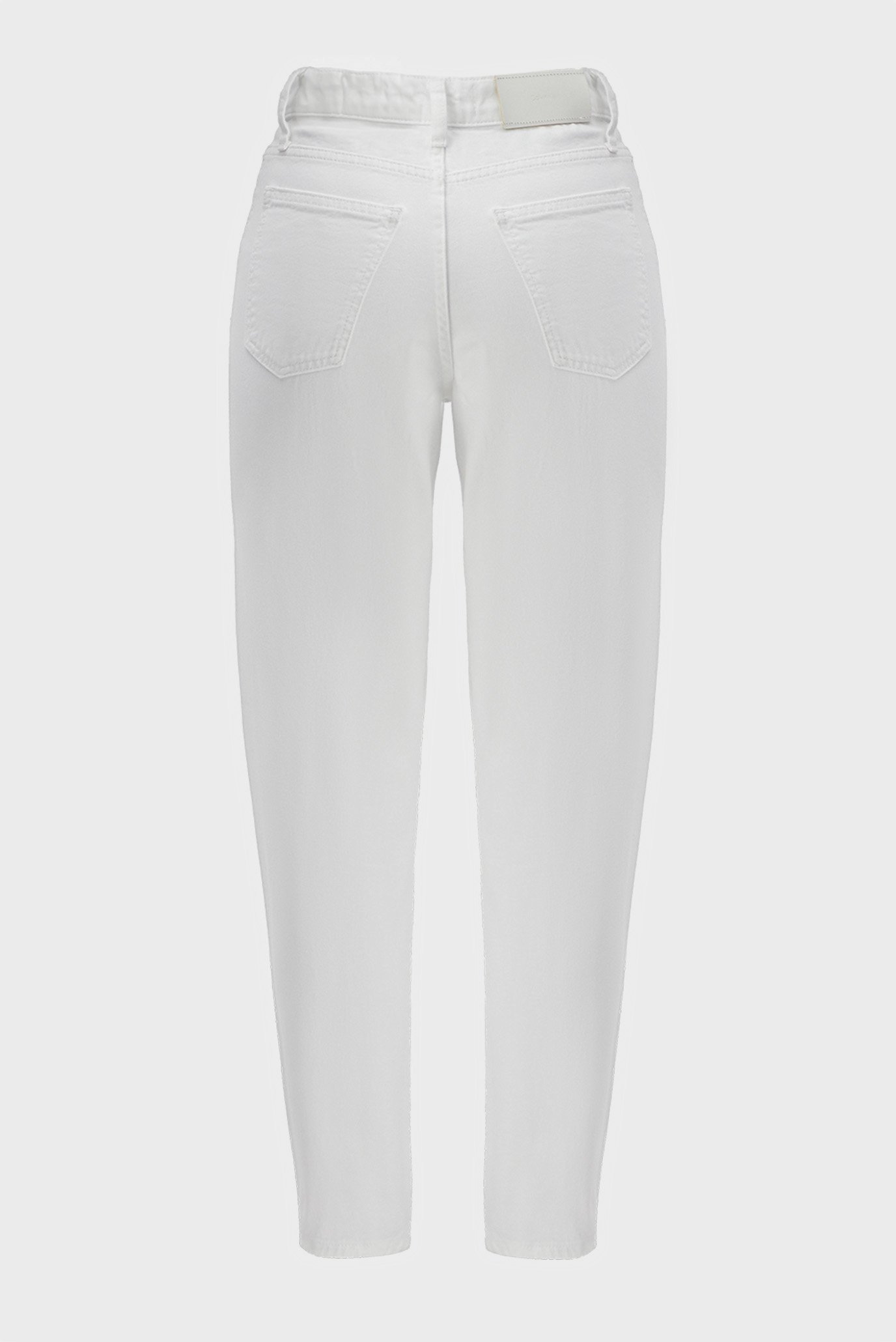 Женские белые джинсы HIGH RISE TAPERED INFINITE WHITE 2