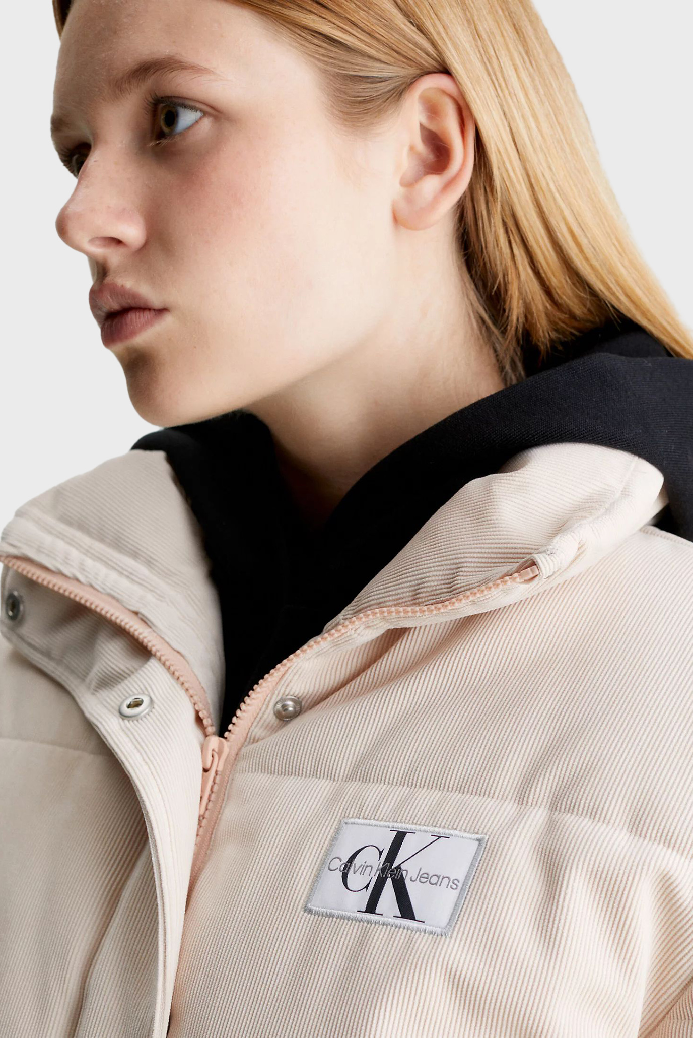 Куртка зимняя CORDUROY CROPPED PUFFER Calvin Klein Jeans Куртка зимняя CORDUROY CROPPED PUFFER 5