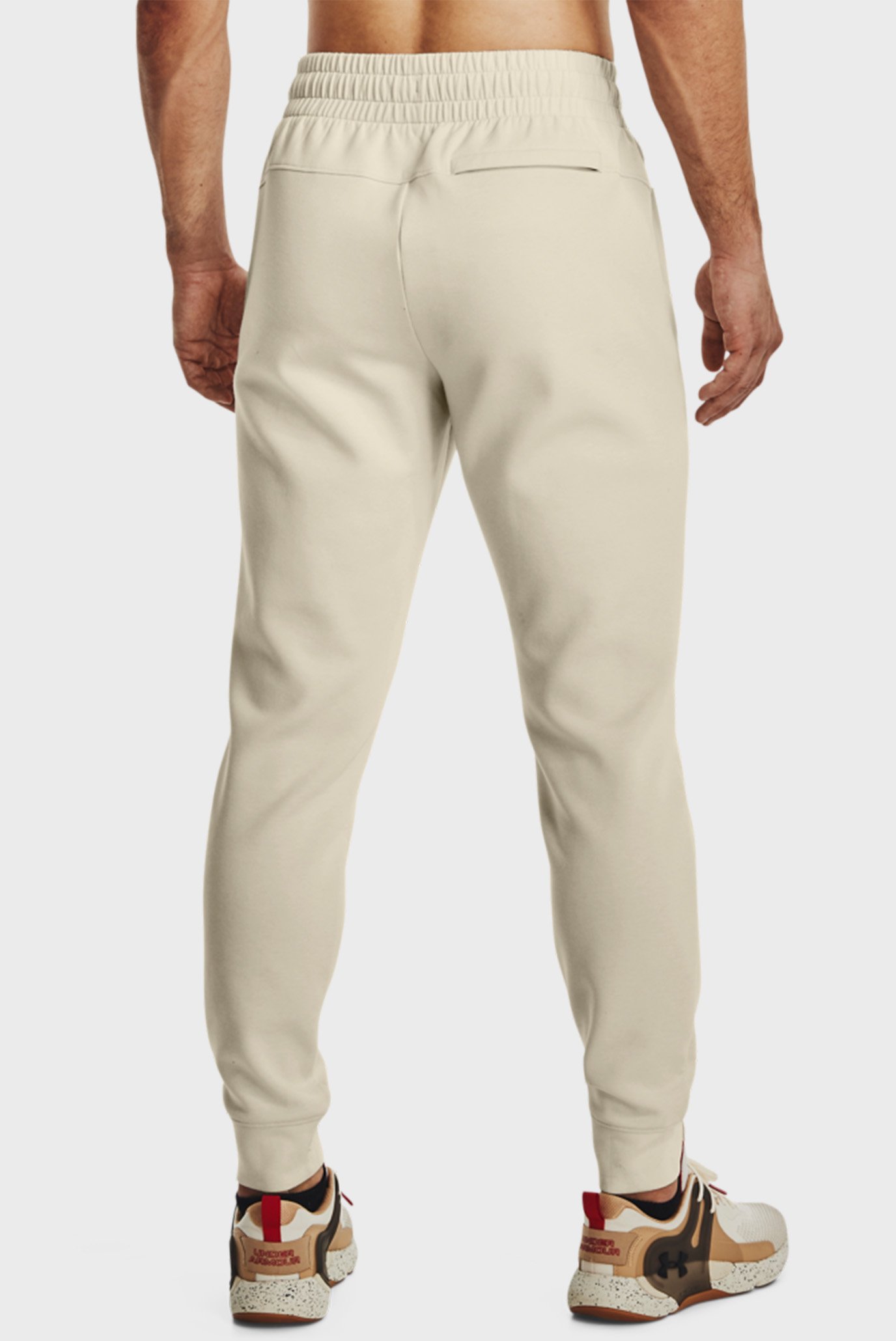 Мужские бежевые спортивные брюки UA Summit Knit Jogger 7