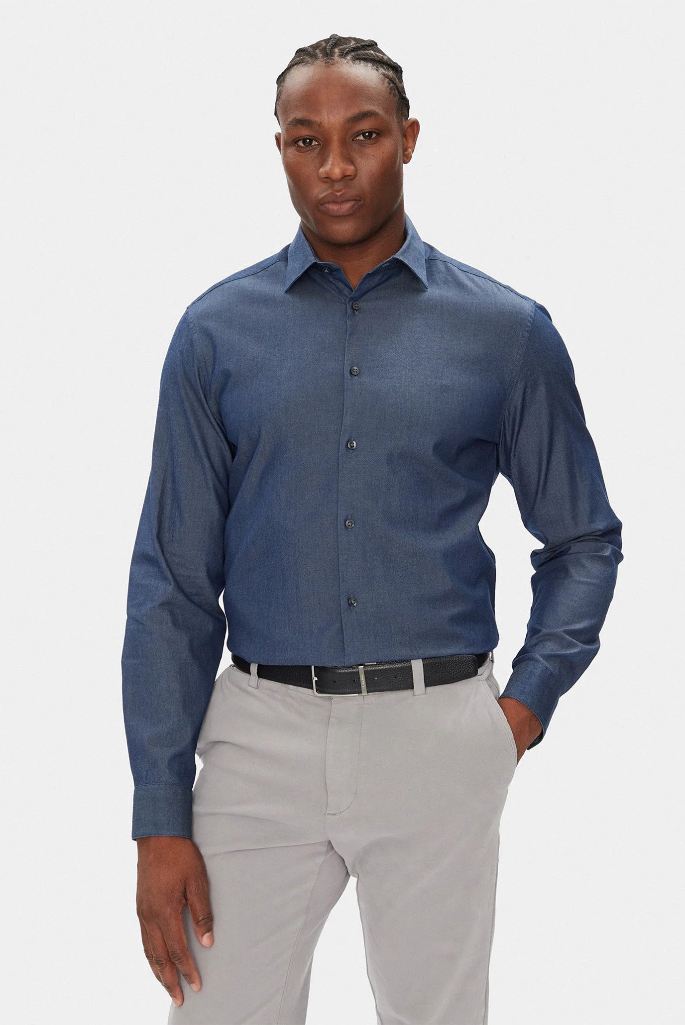 Рубашка REG DNM WASHED SLD 1