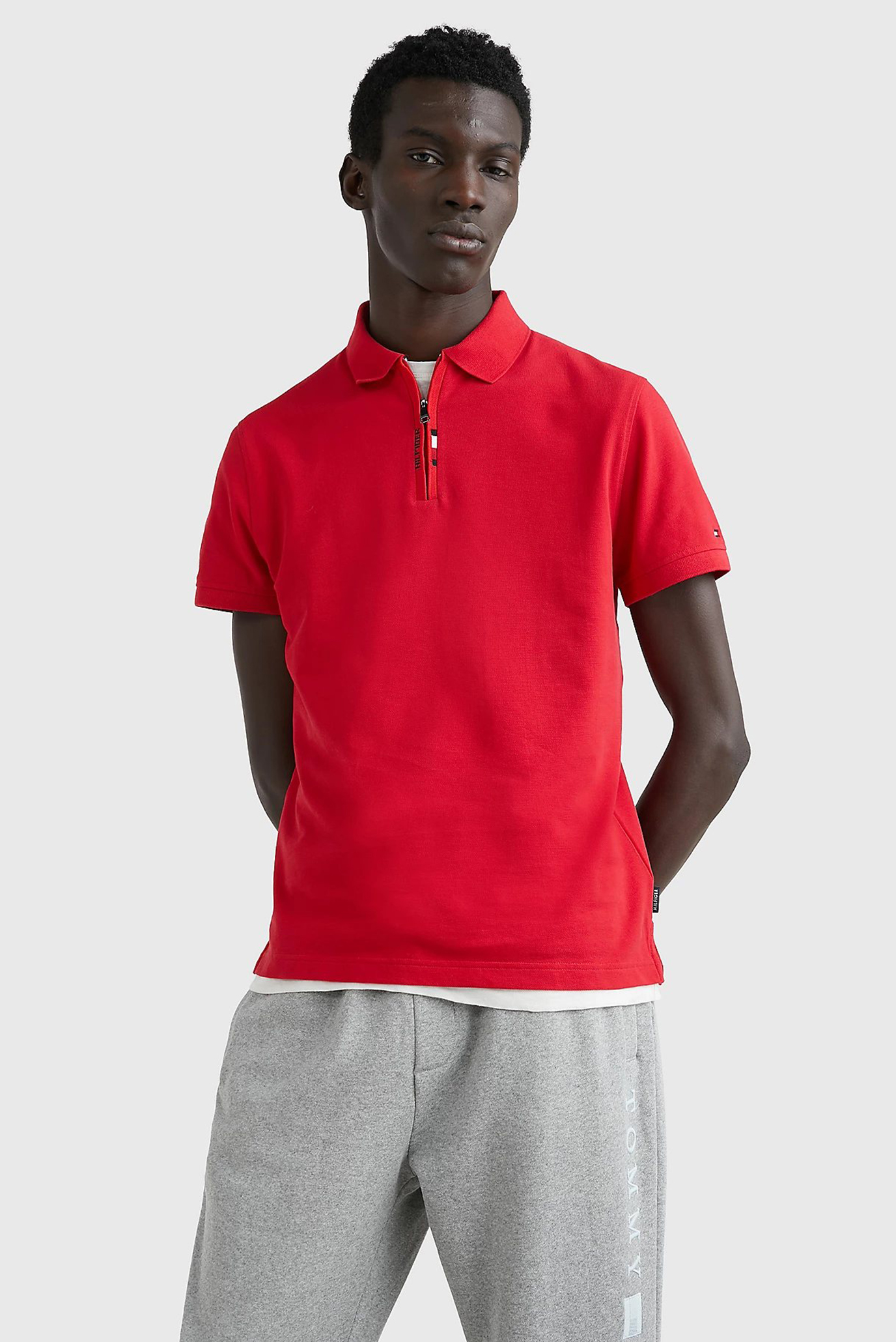 Поло GLOBAL STP HALF ZIP POLO 1