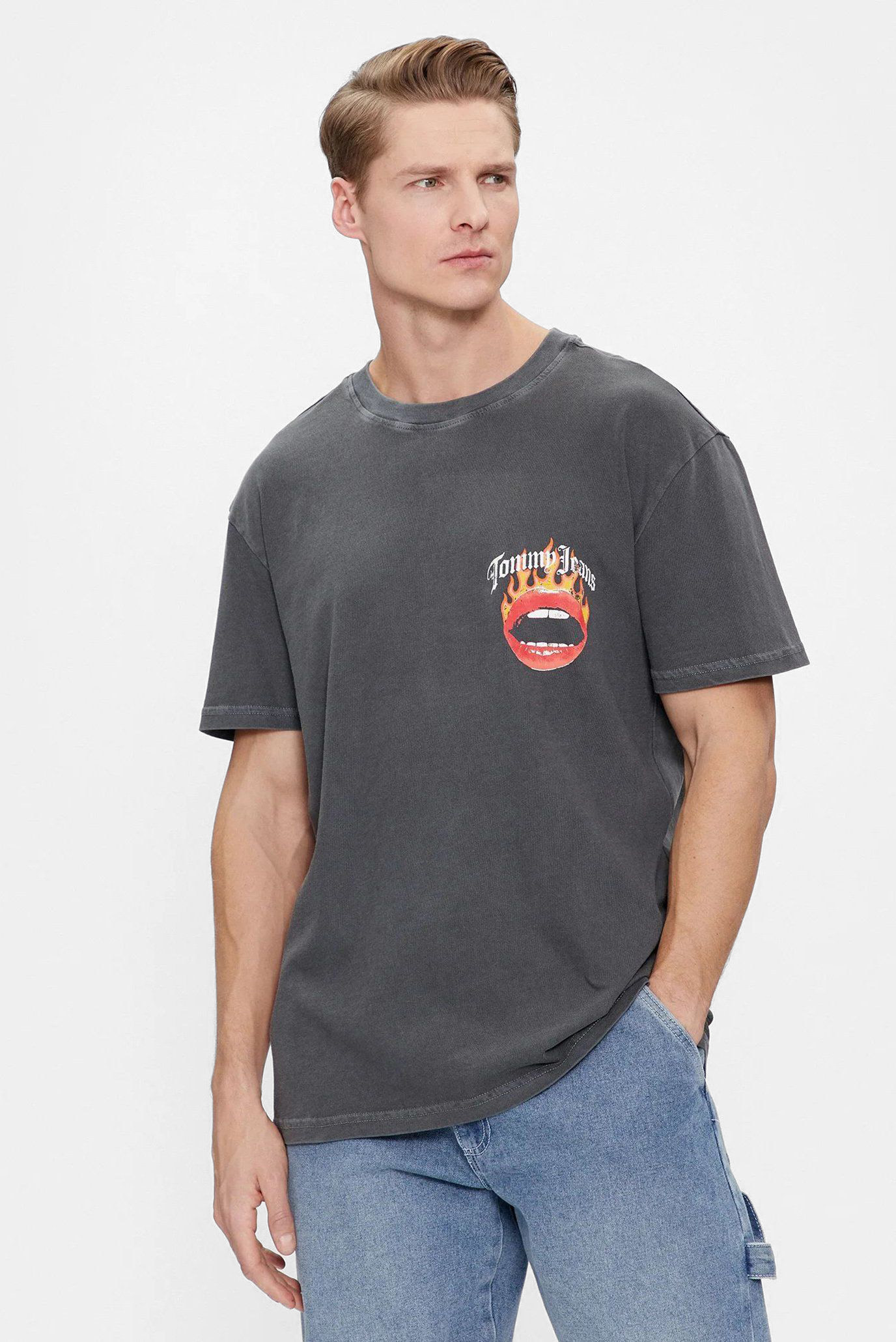 Футболка TJM REG VINTAGE FIRE LIPS TEE 1