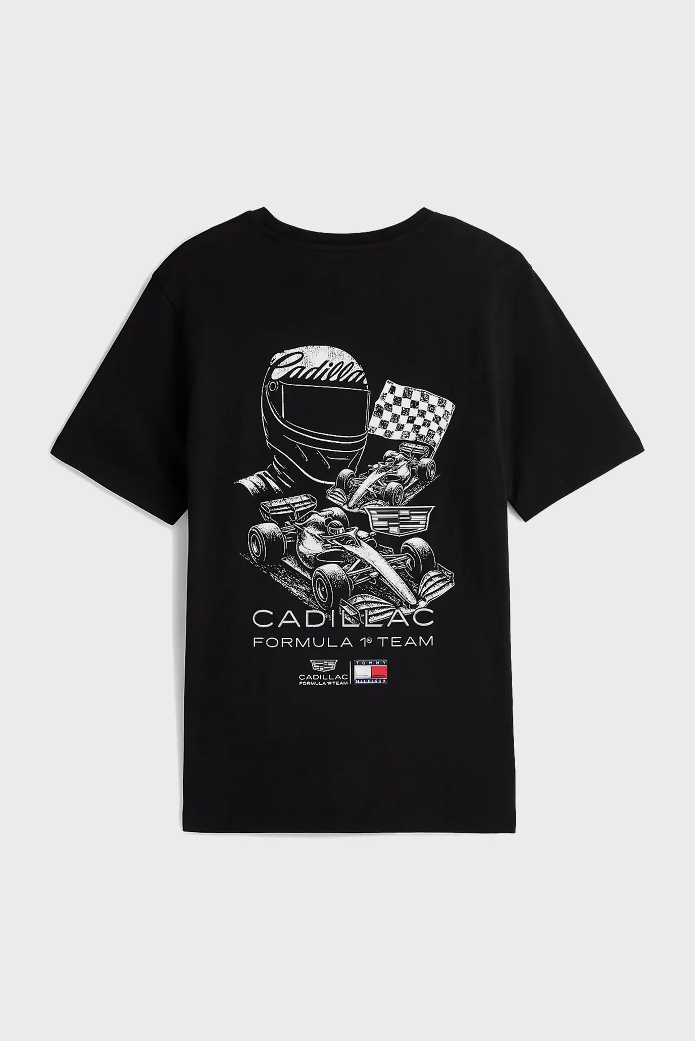 Футболка/TH X CF1 CAR GRAPHIC BLACK TEE 7