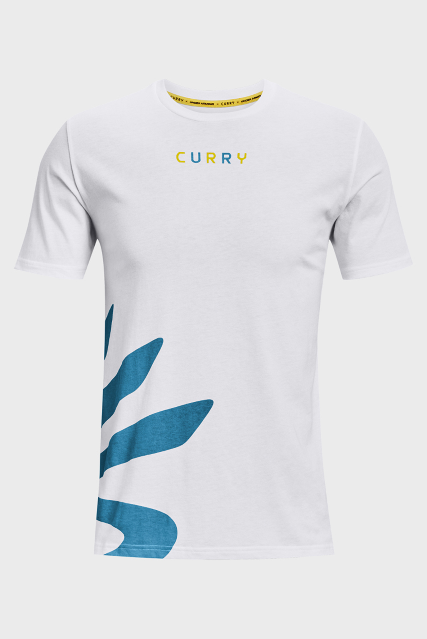 Мужская белая футболка CURRY ULTRA SPLASH TEE 3