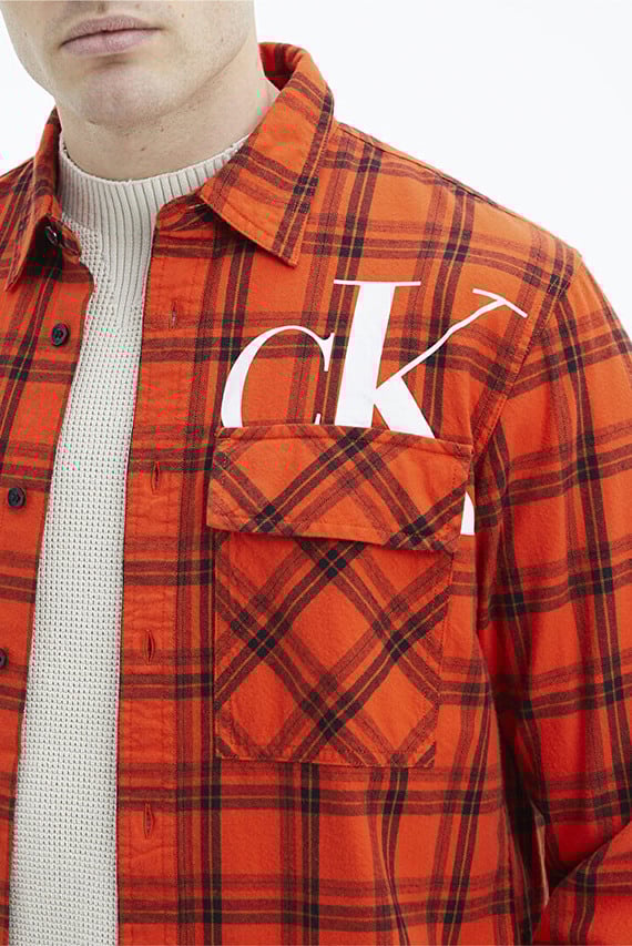 Рубашка CUT OFF CK CHECK SHIRT