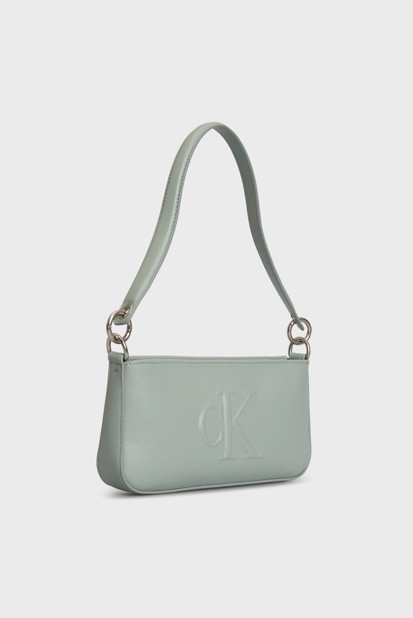 Женская мятная сумка SCULPTED SHOULDER POUCH25 DEBOSS 4