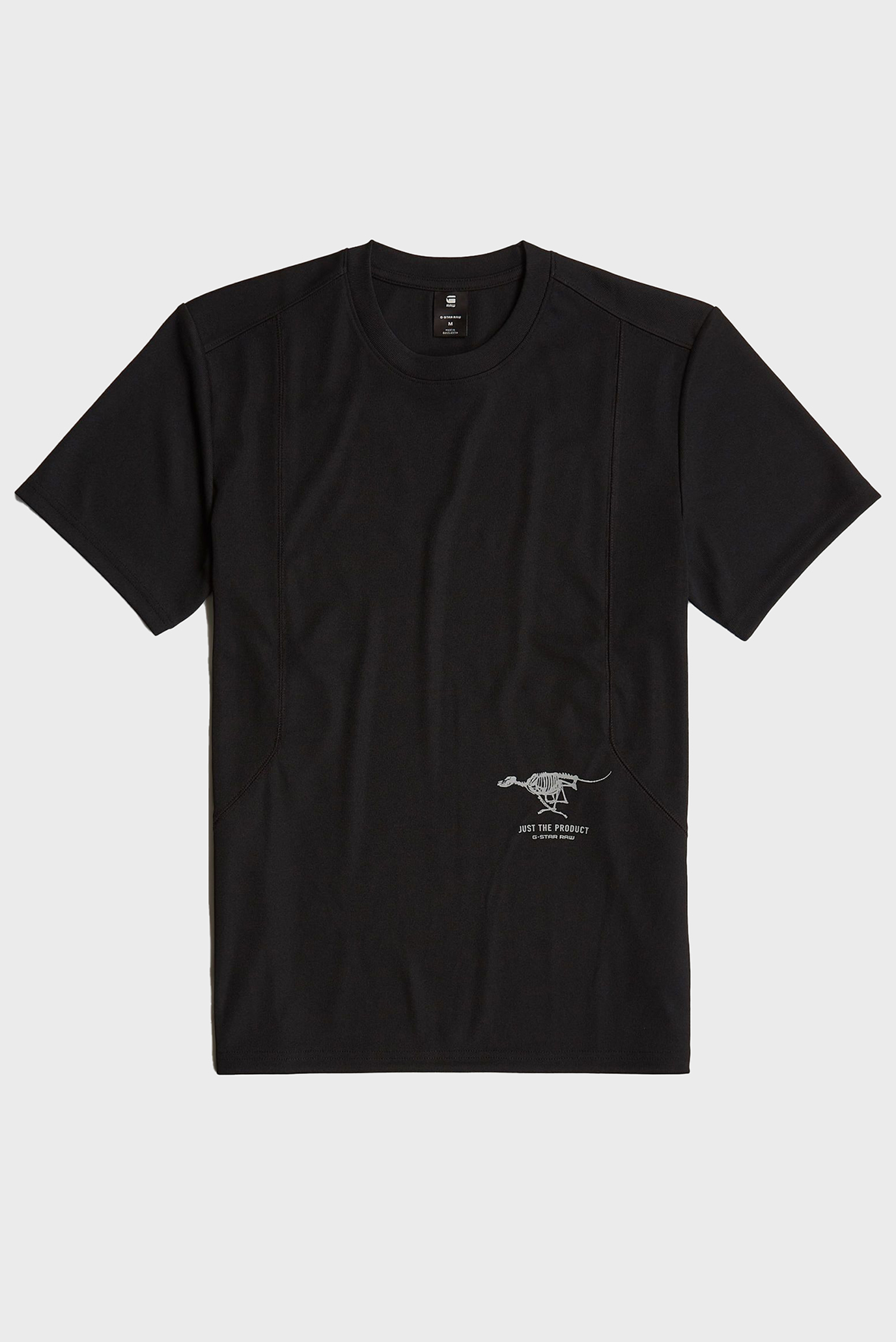 Мужская черная футболка Constructed tech 7