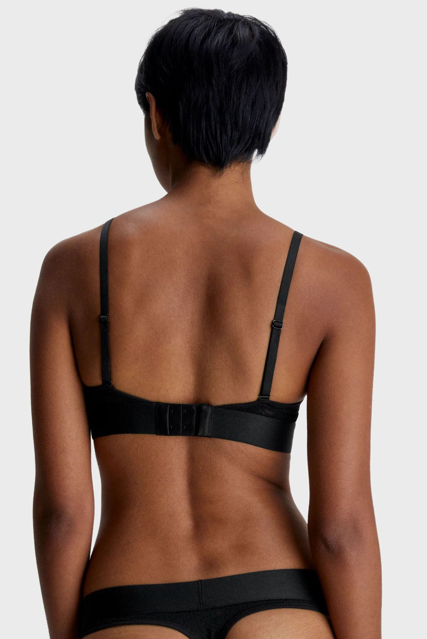 Женский черный бюстгальтер UNLINED BRALETTE 9