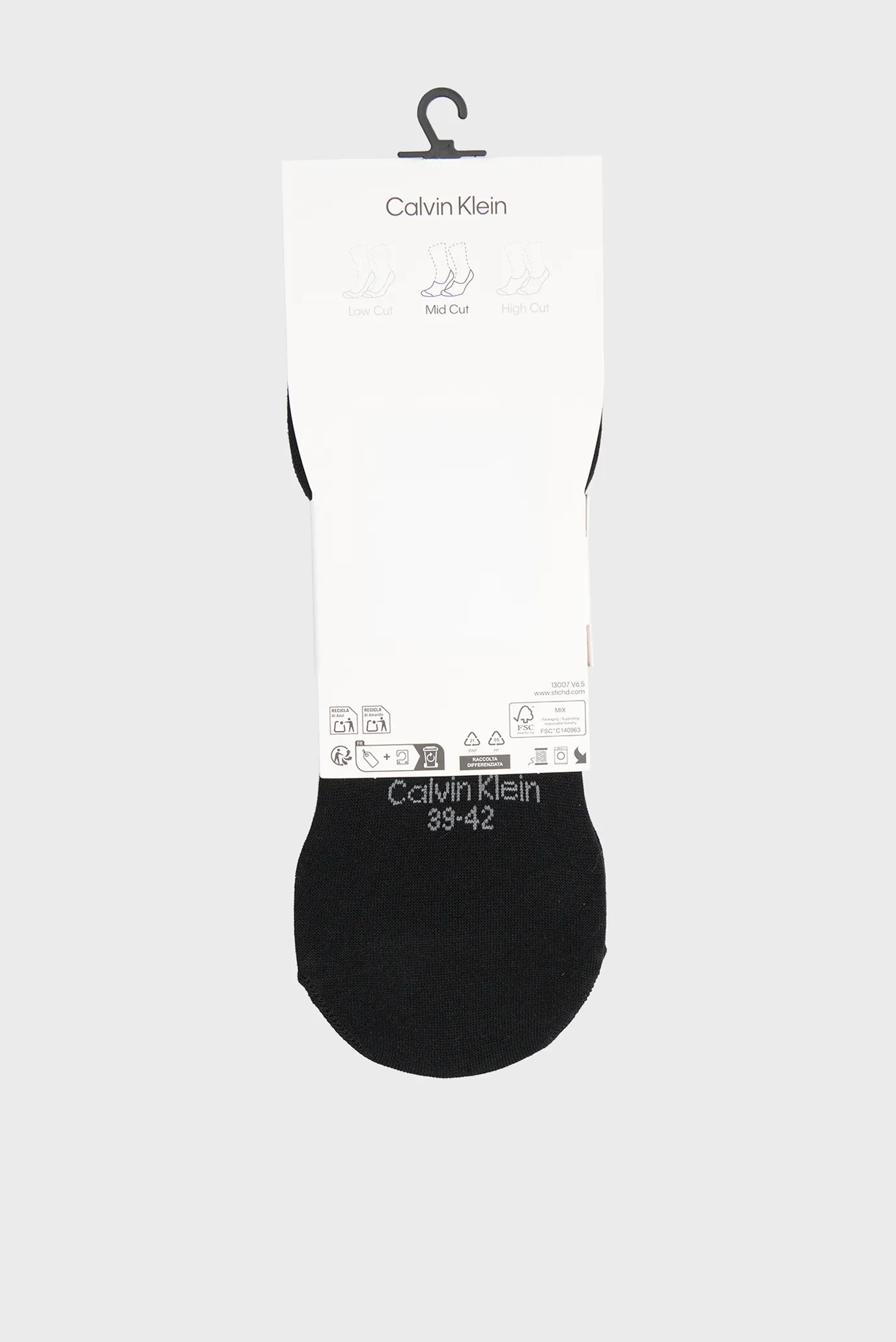 Следы CK MEN FOOTIE MC 3P 3