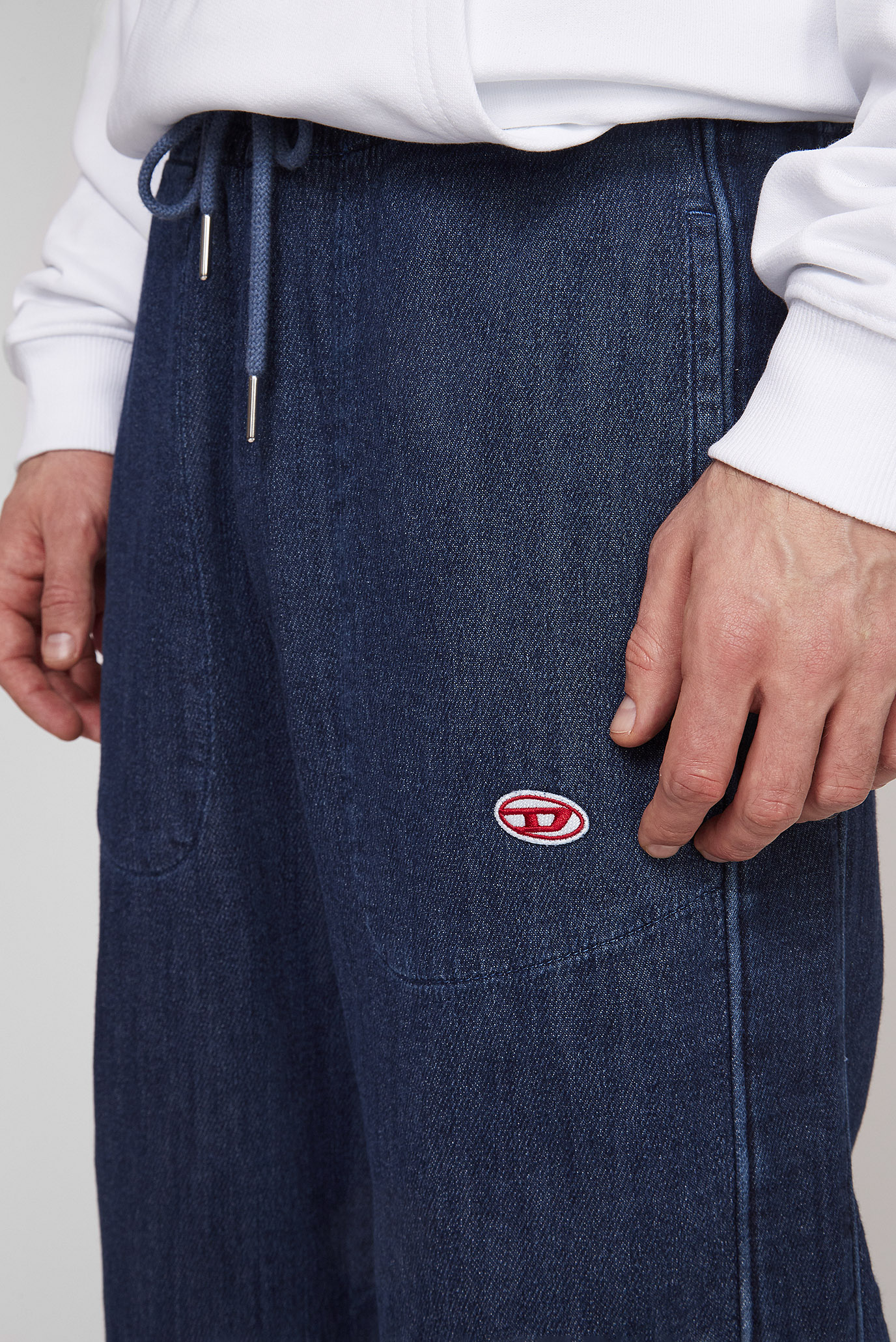 Синие брюки D-MARTIANS-NE 10