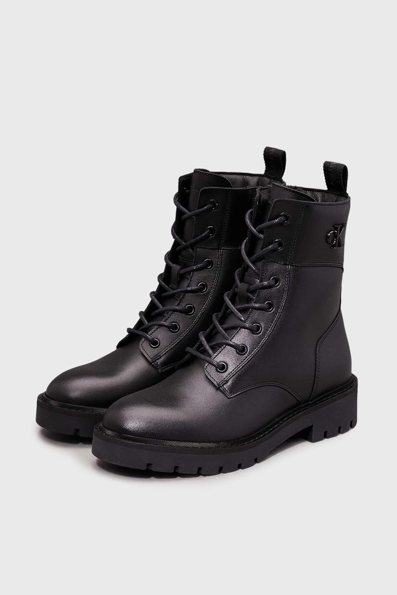 Ботинки COMBAT BOOT MID ZIP LTH IN CALF 4
