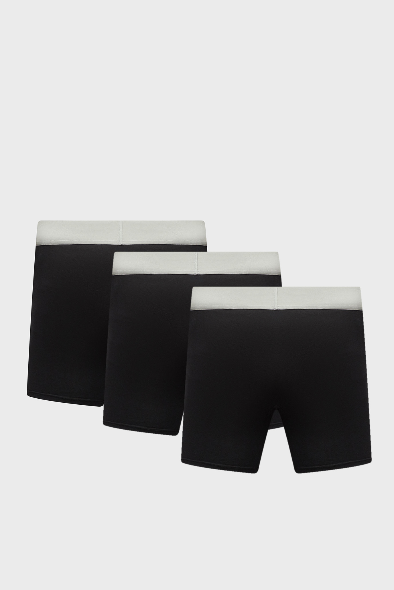 Мужские черные боксеры (3 шт) BOXER BRIEF 7