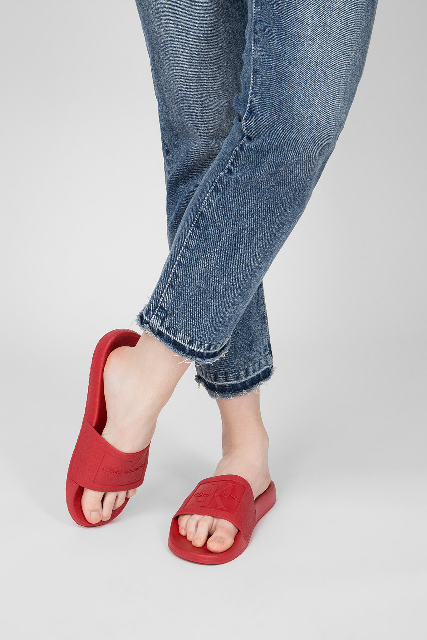 Женские красные слайдеры CHRISTIE JELLY 5