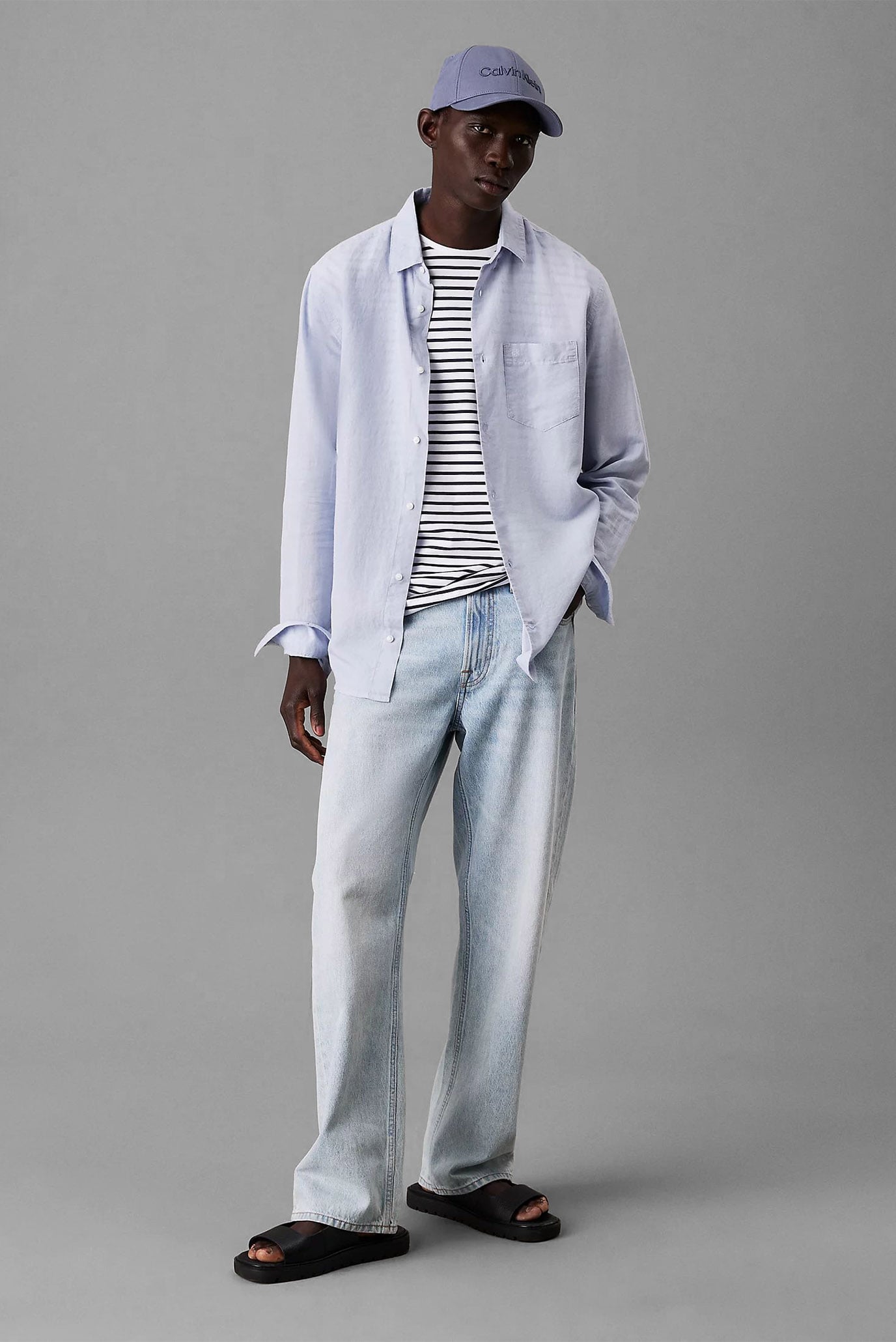 Рубашка LINEN COTTON REGULAR L S SHIRT 2