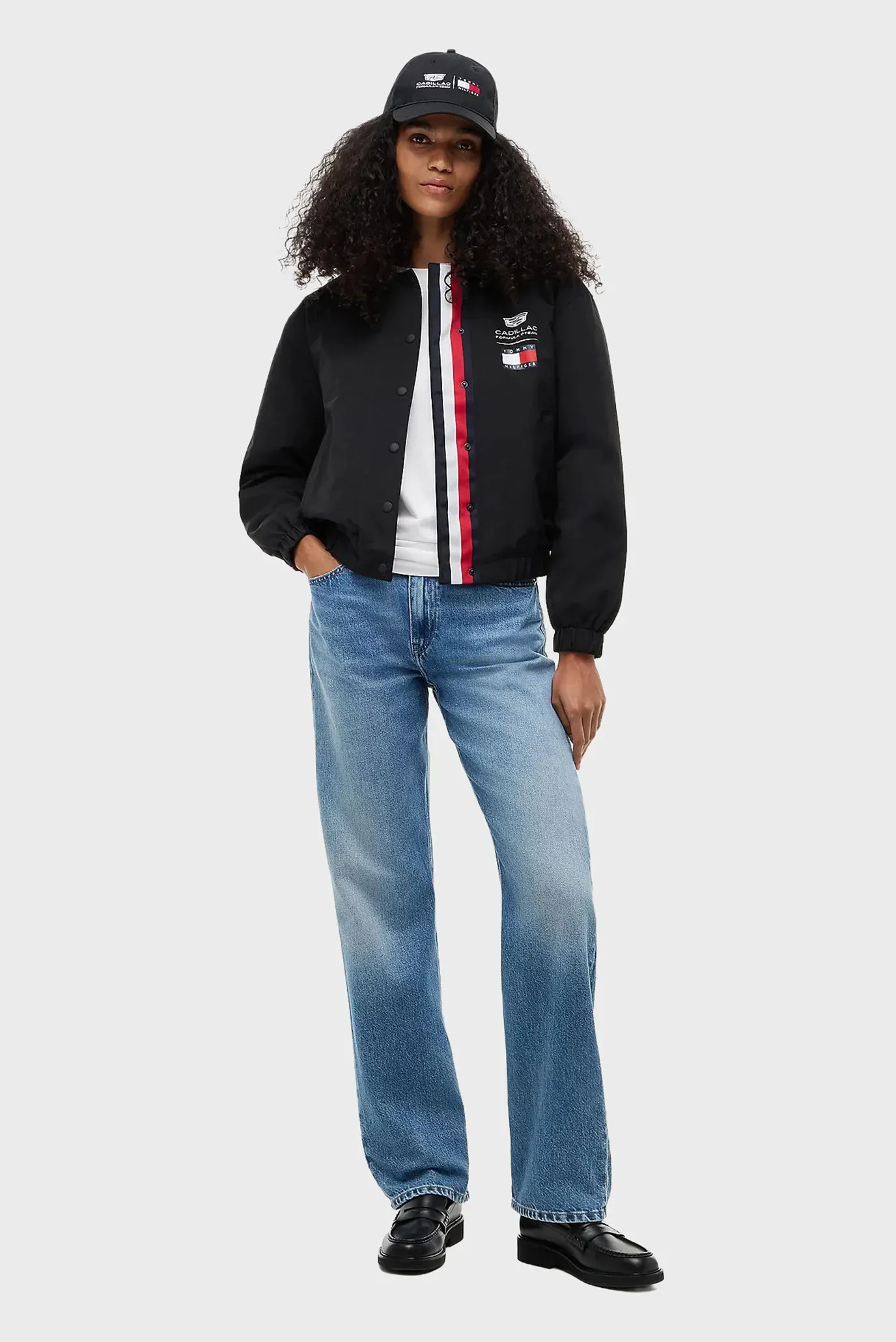 Куртка демисезонная/TH X CF1 LOGO CROPPED JACKET 2