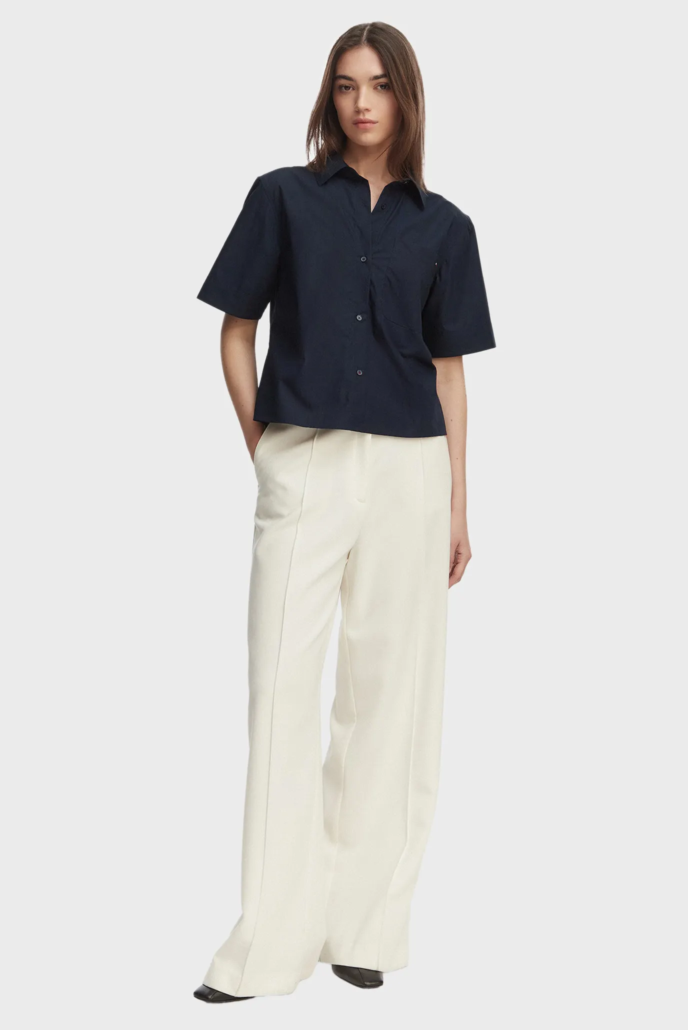 Рубашка с коротким рукавом ESS POPLIN SS SHIRTS 2