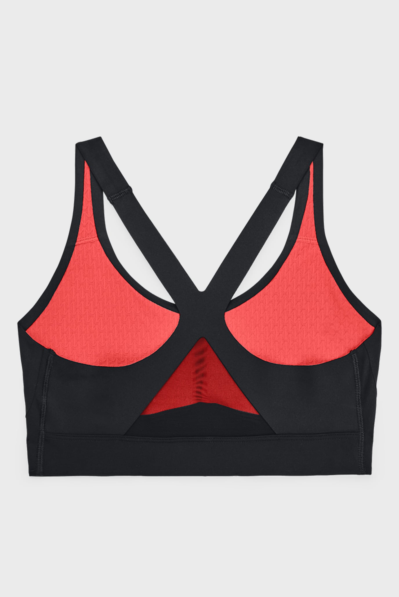 Женский черный топ UA SmartForm Rush Mid 4