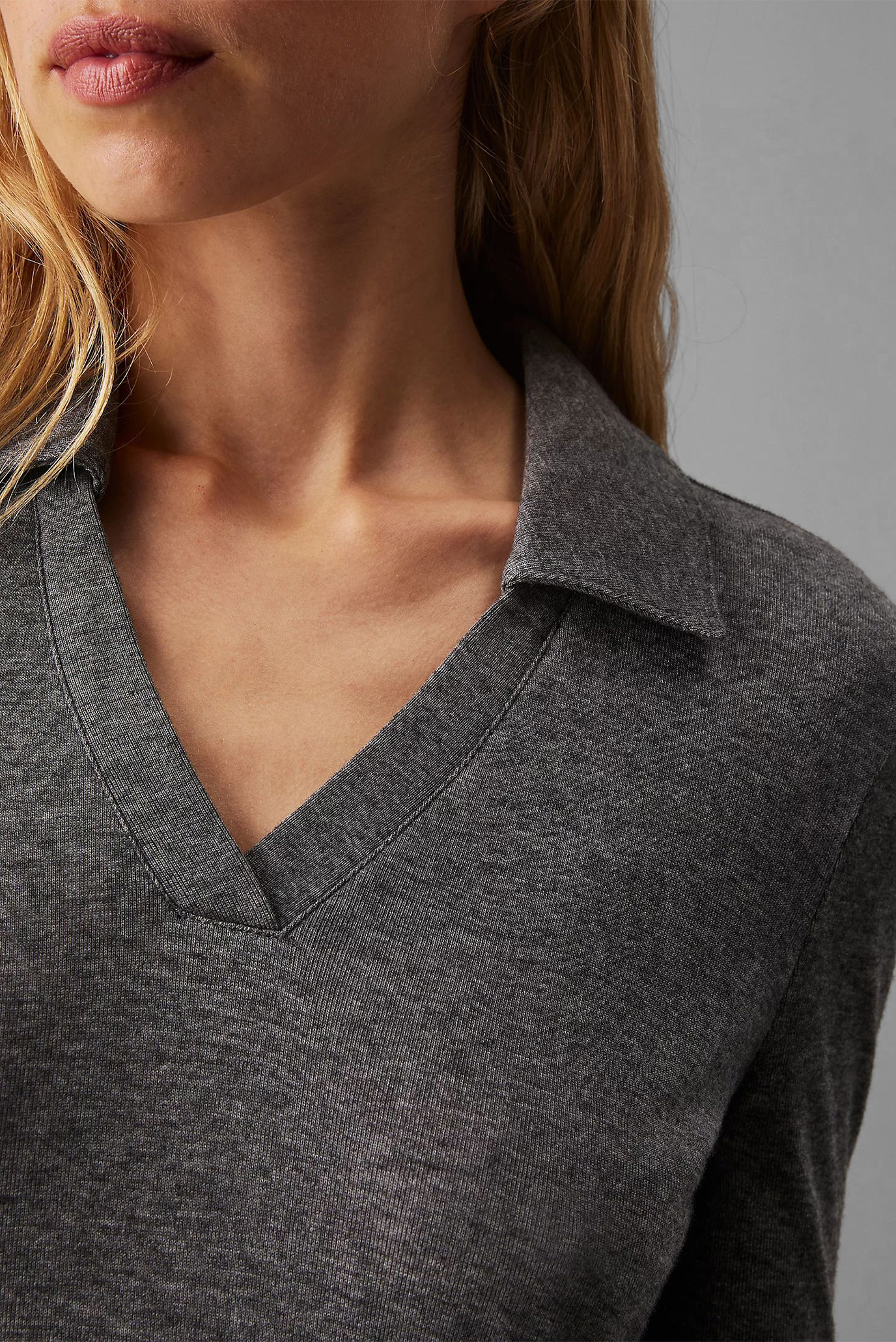 Платье WOOL BLEND JERSEY MIDI DRESSCalvin Klein Платье WOOL BLEND JERSEY MIDI DRESS 4