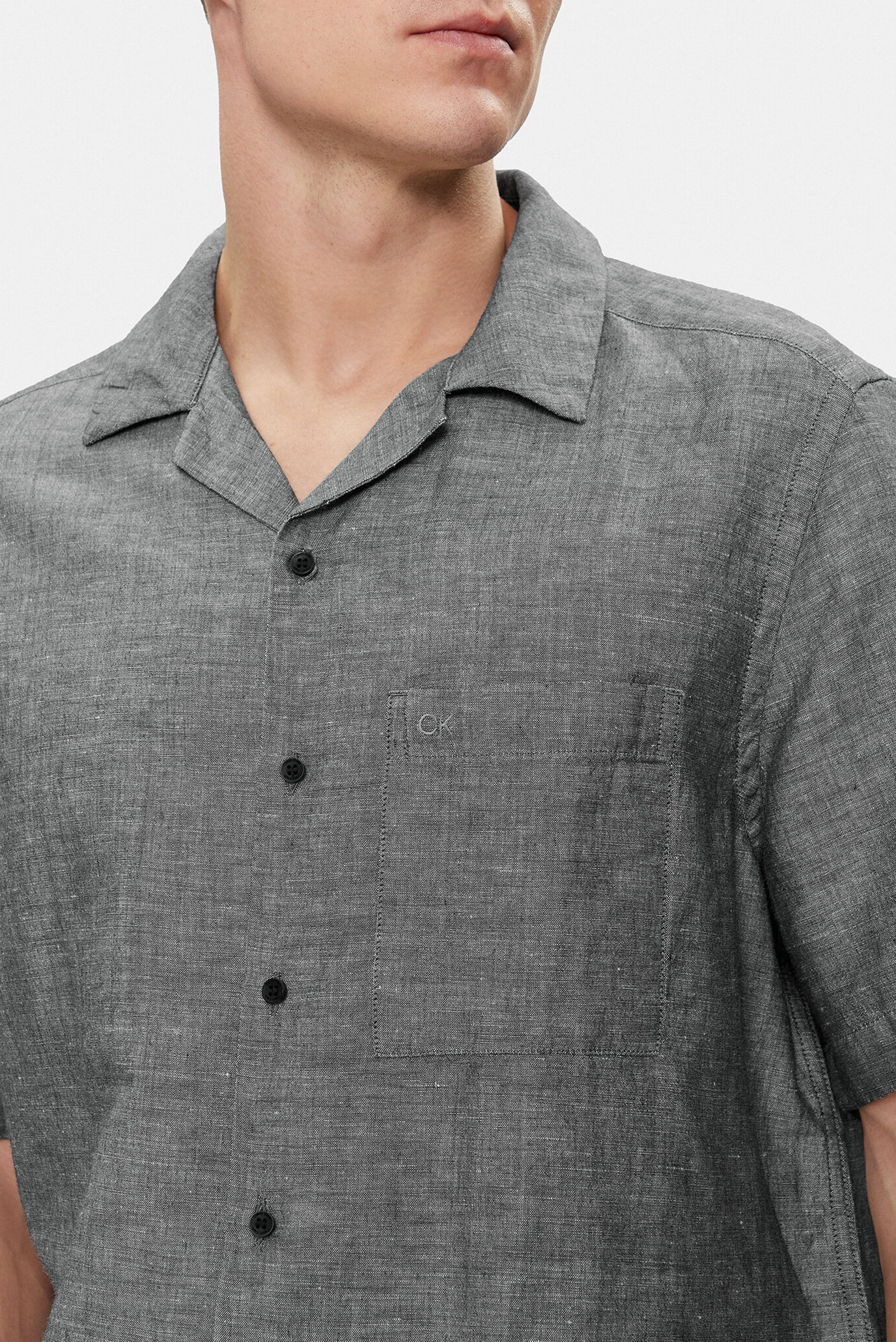 Рубашка с коротким рукавом LINEN COTTON CUBAN S S SHIRT 10