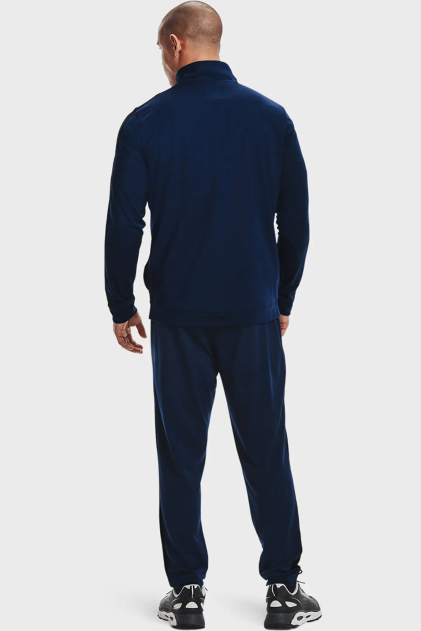 Мужской темно-синий спортивный костюм (кофта, брюки) UA Knit Track Suit 3