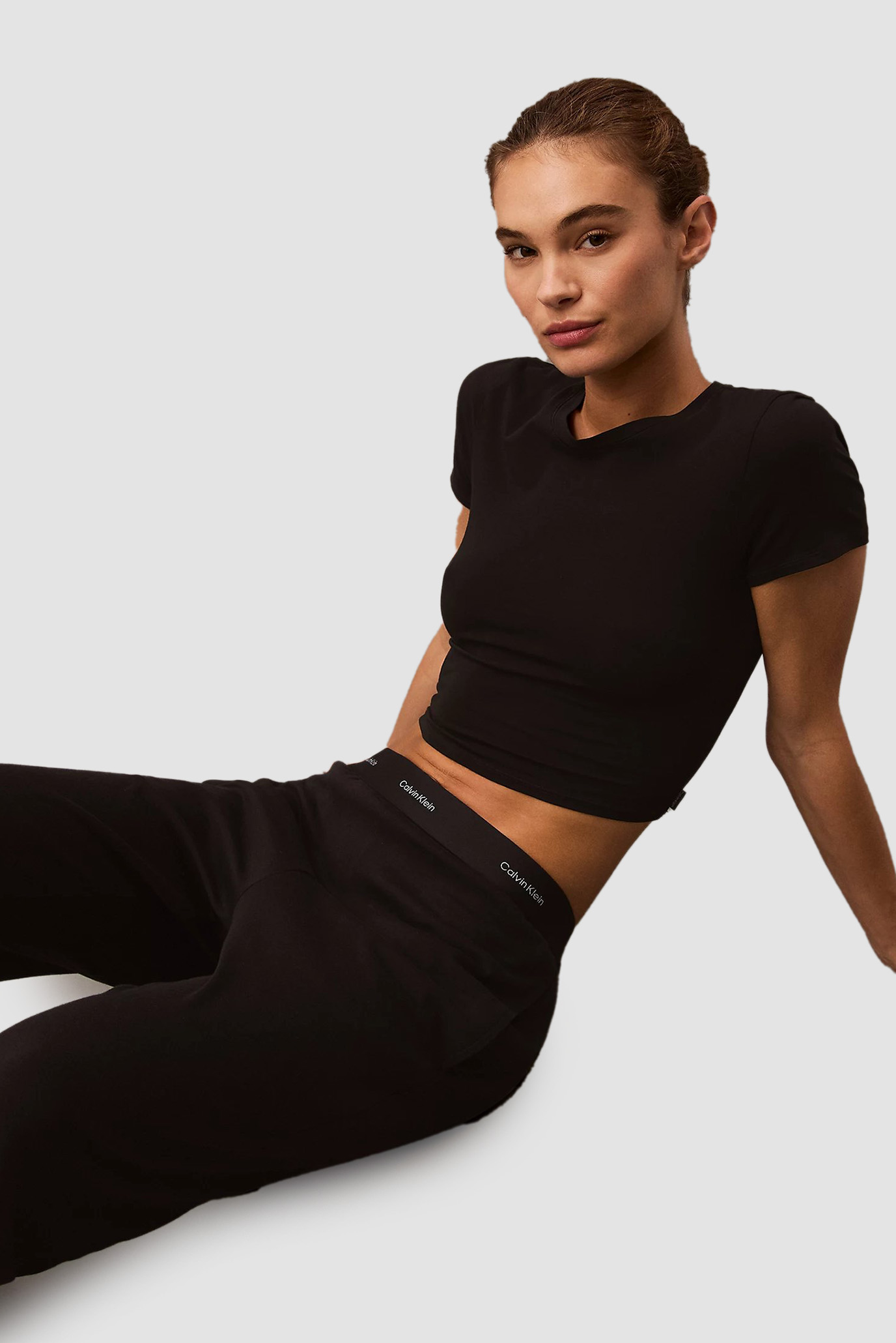 Женские черные брюки 5