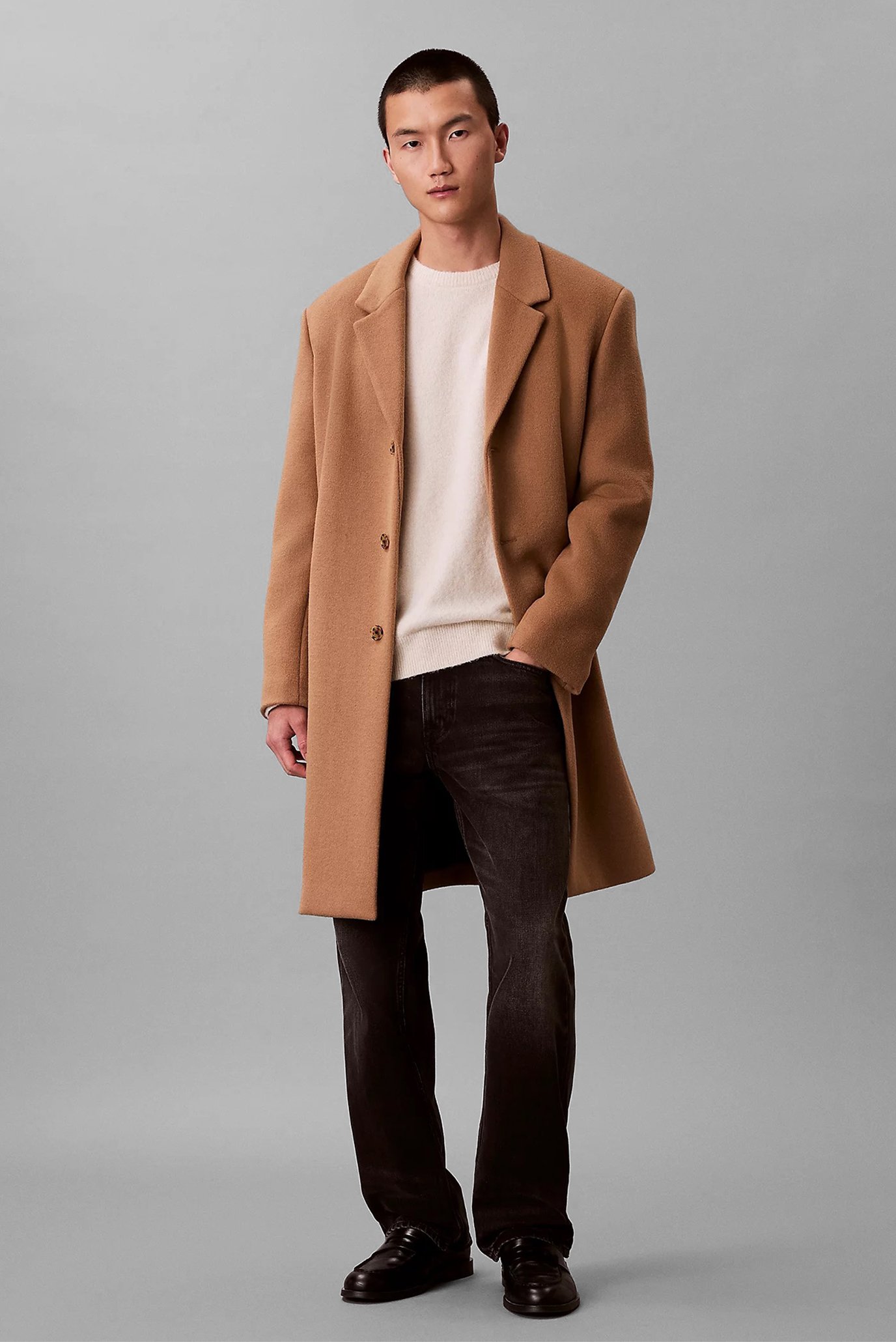 Пальто LS WOOL BLEND OVERCOAT 1