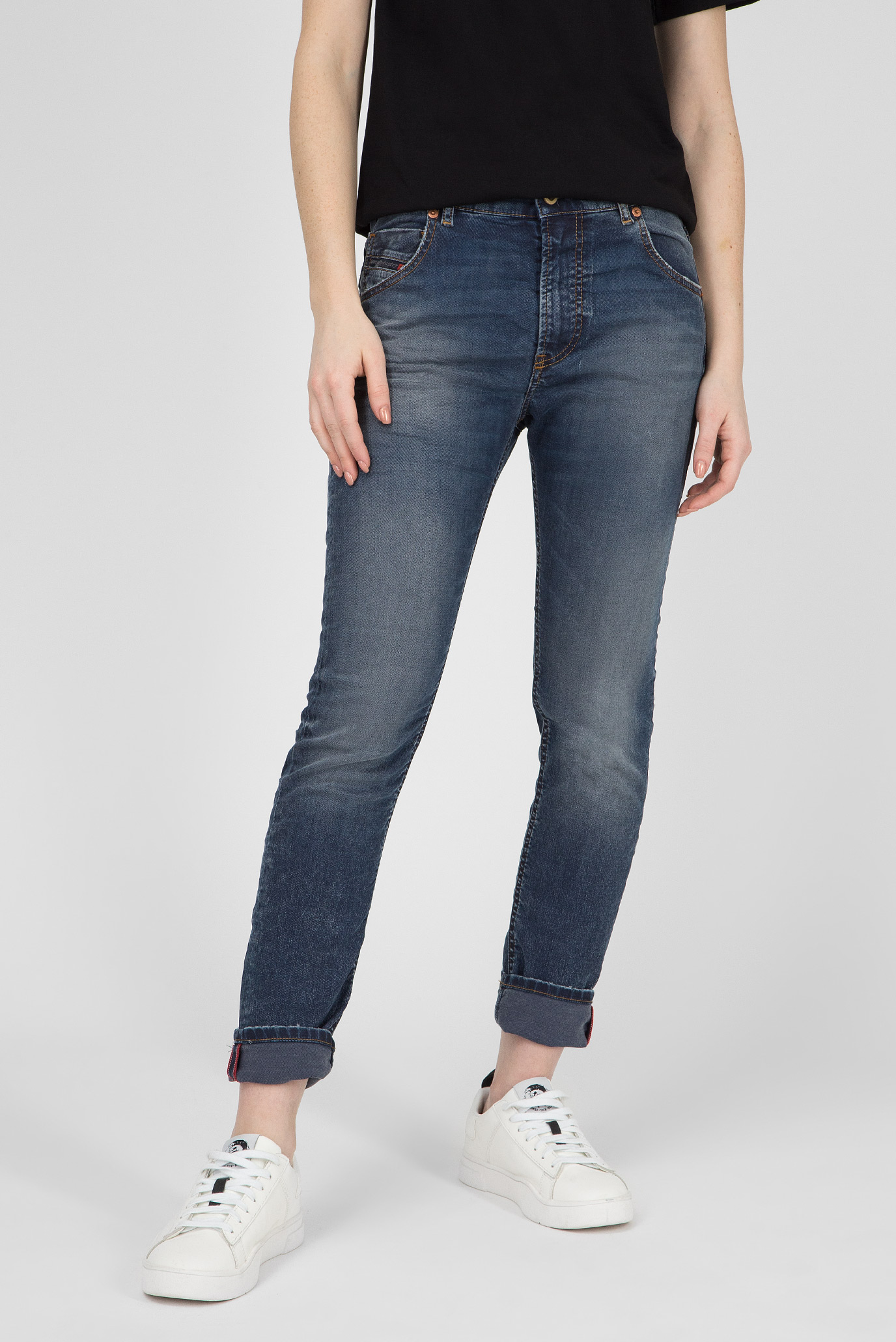 Женские синие джинсы KRAILEY-B-NEDiesel Женские синие джинсы KRAILEY-B-NE 6