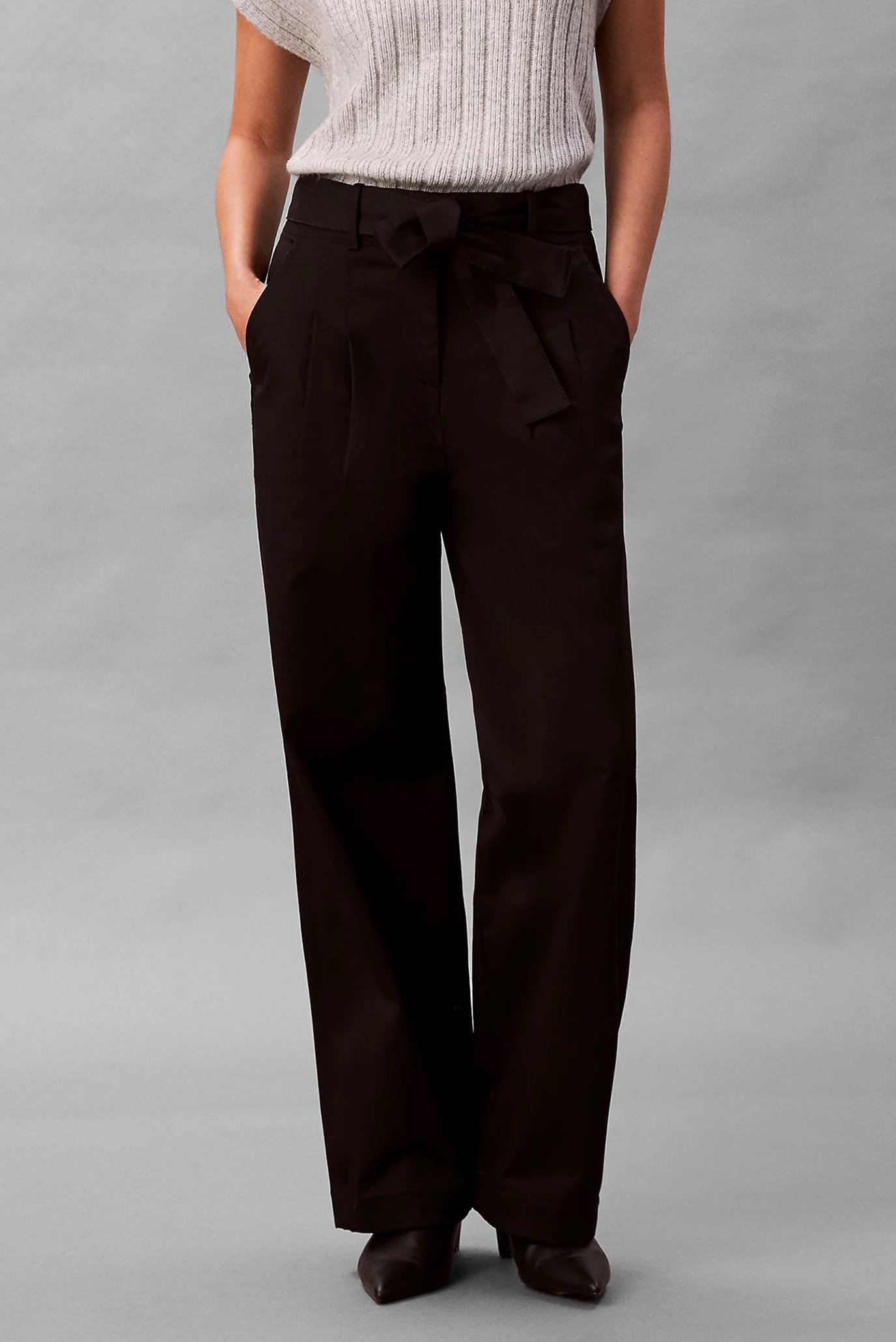Штаны Cotton Twill Belted Trouser 1