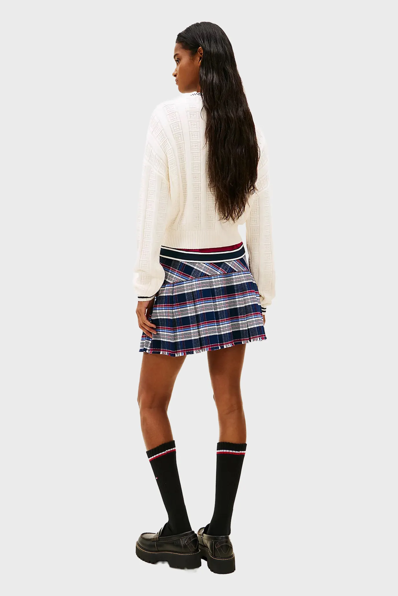 Свитер TJW BOXY FLAG CABLE SWEATER 4