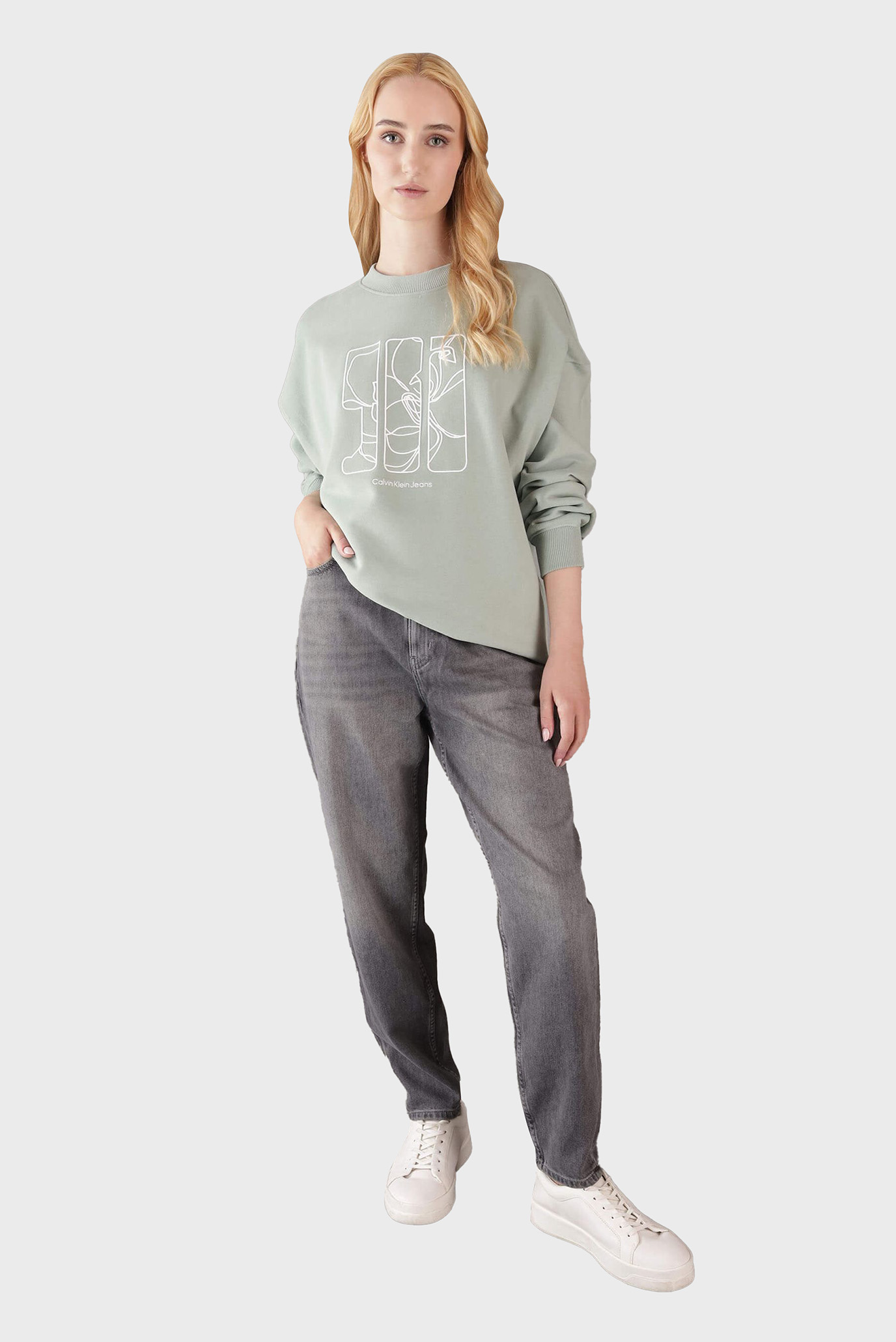 Свитшот EMBROIDERED AW OVERSIZED CN 5