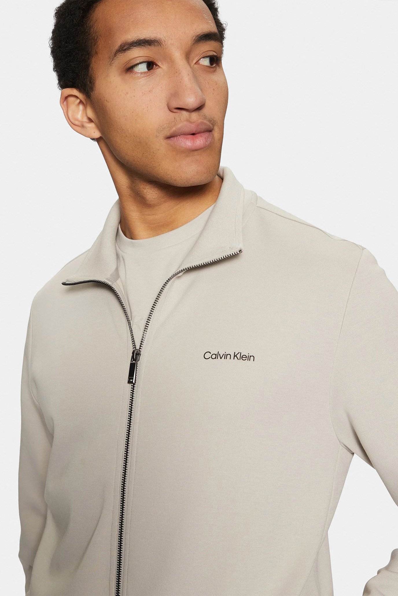 Реглан MICRO LOGO MOCK NECK ZIP THROUGHCalvin Klein Реглан MICRO LOGO MOCK NECK ZIP THROUGH 4