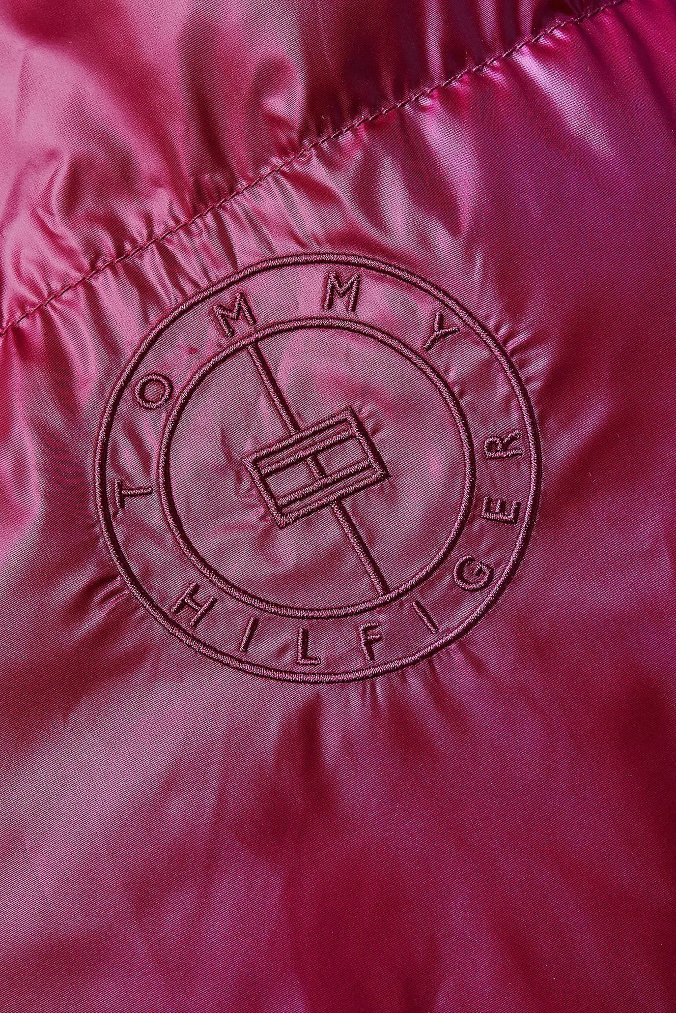 Женский малиновый пуховик POP COLOUR 4