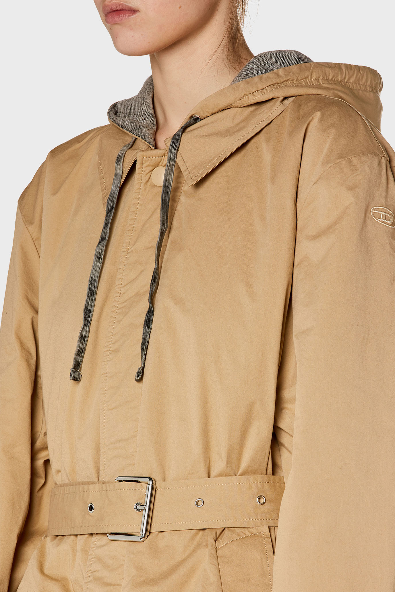 Женский бежевый плащ J-MARLON-FEM 3