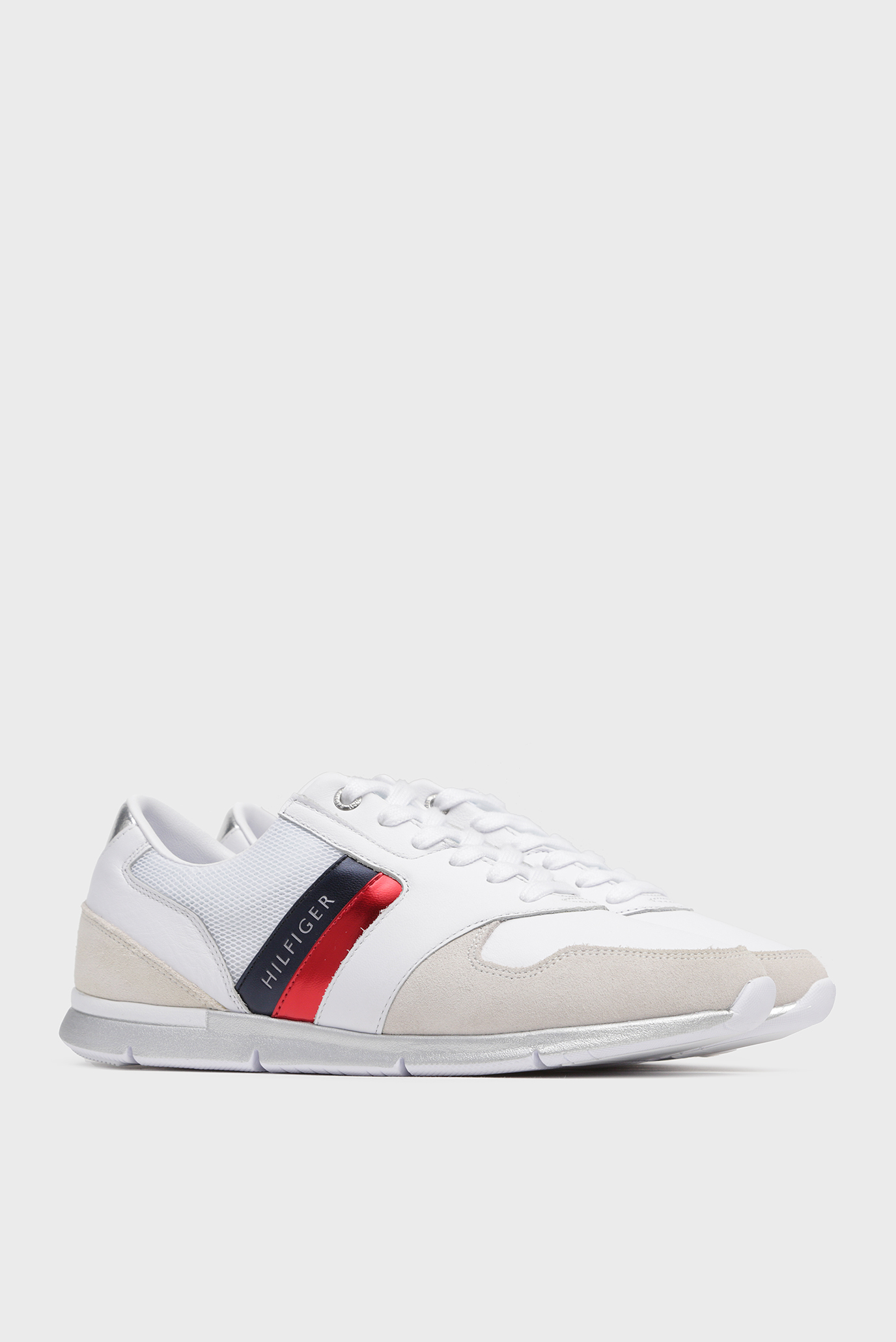 Женские белые кожаные кроссовки LIGHT Tommy Hilfiger Женские белые кожаные кроссовки LIGHT 7