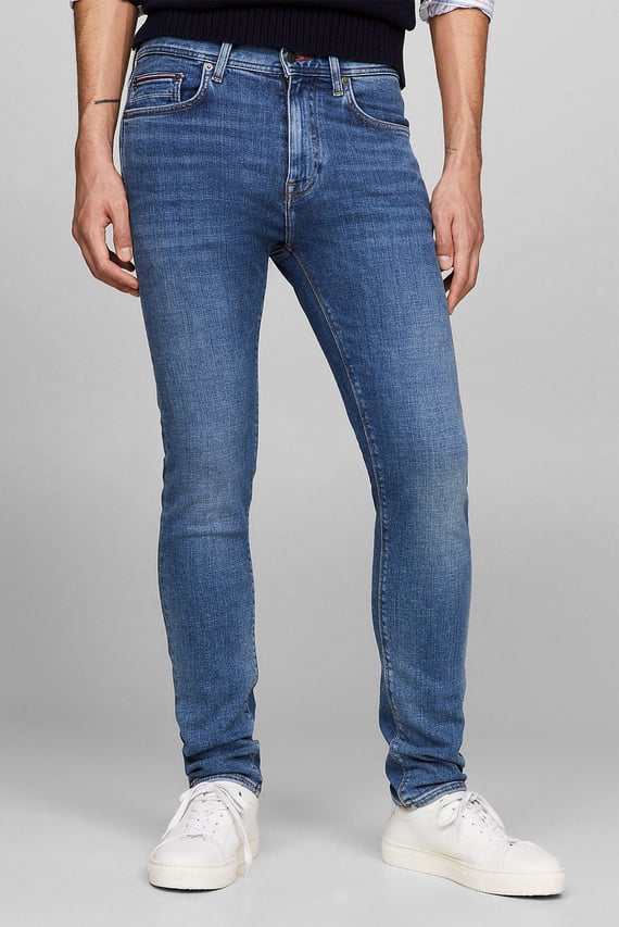 Джинсы SLIM BLEECKER PSTR CREEK BLUE
