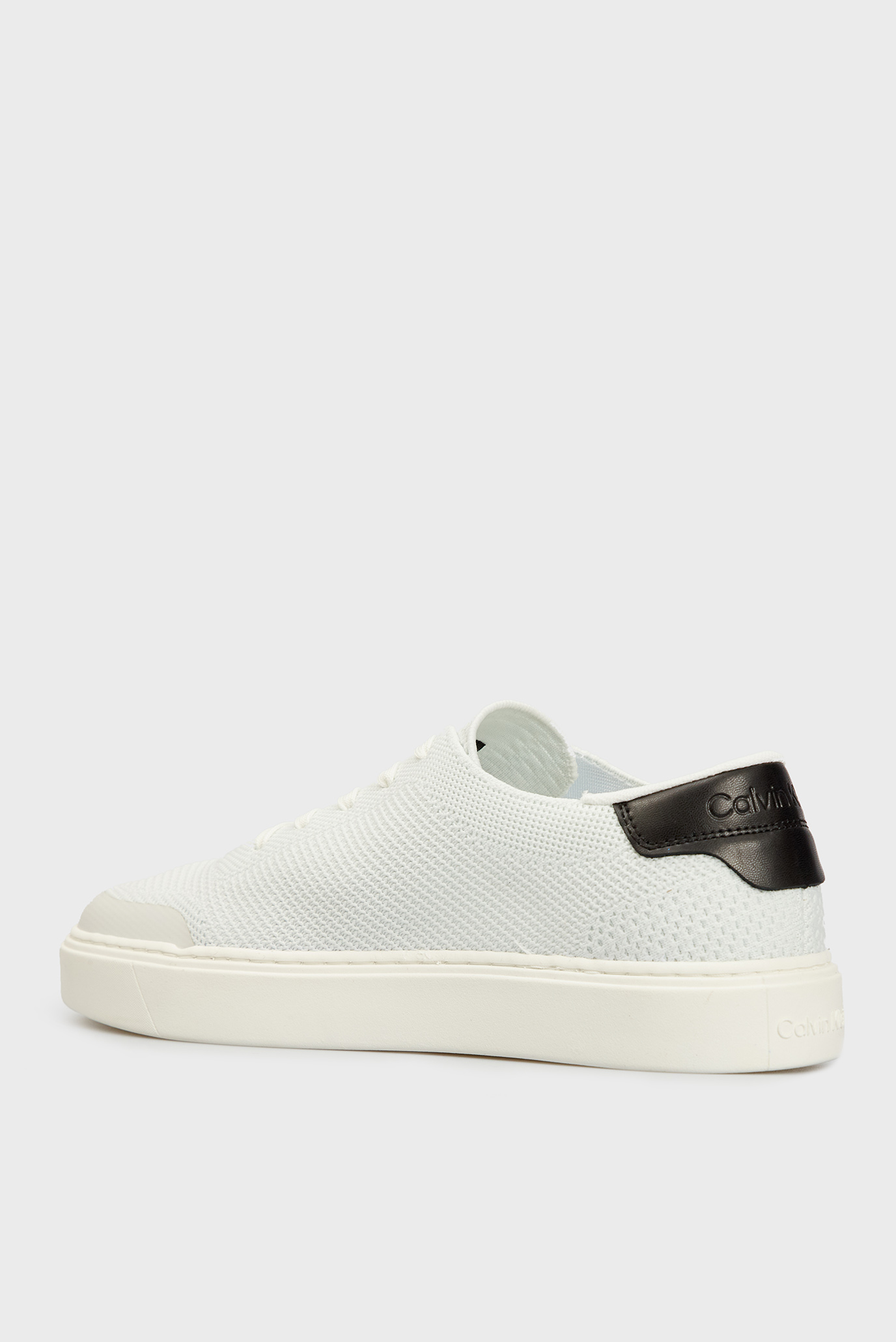 Мужские белые сникеры LOW TOP LACE UP KNITCalvin Klein Мужские белые сникеры LOW TOP LACE UP KNIT 7